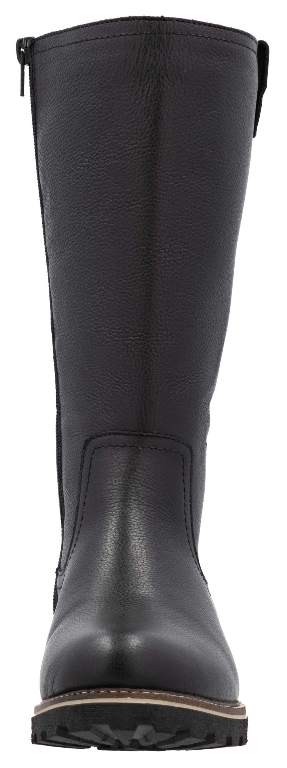 Remonte Winterstiefel, Blockabsatz, Stiefel, Langschaftstiefel mit Innenreißverschluss