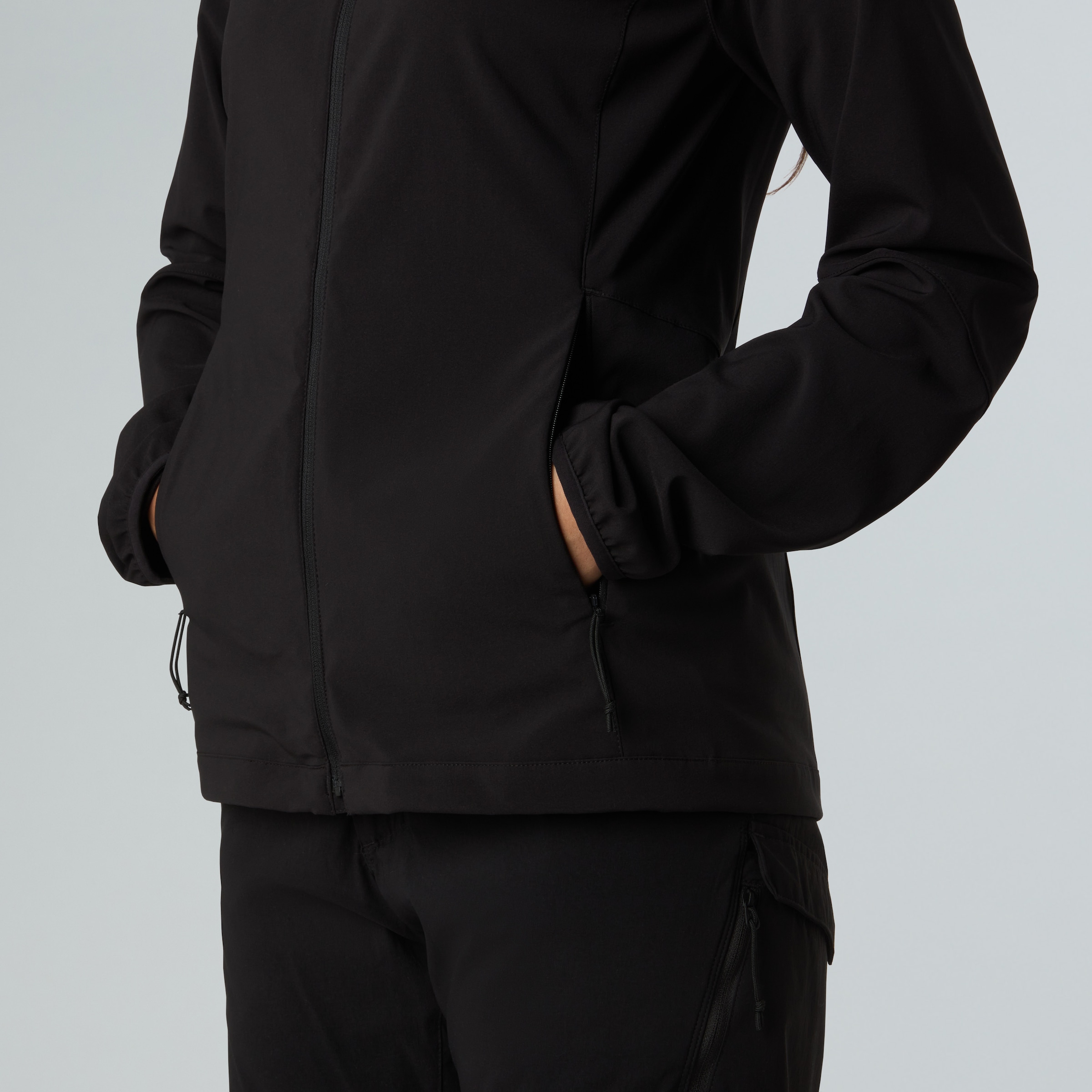 The North Face Funktionsjacke »W NIMBLE HOODIE - EU«, (1 St.), Stretch, atmungsaktiv, leicht – Übergangsjacke