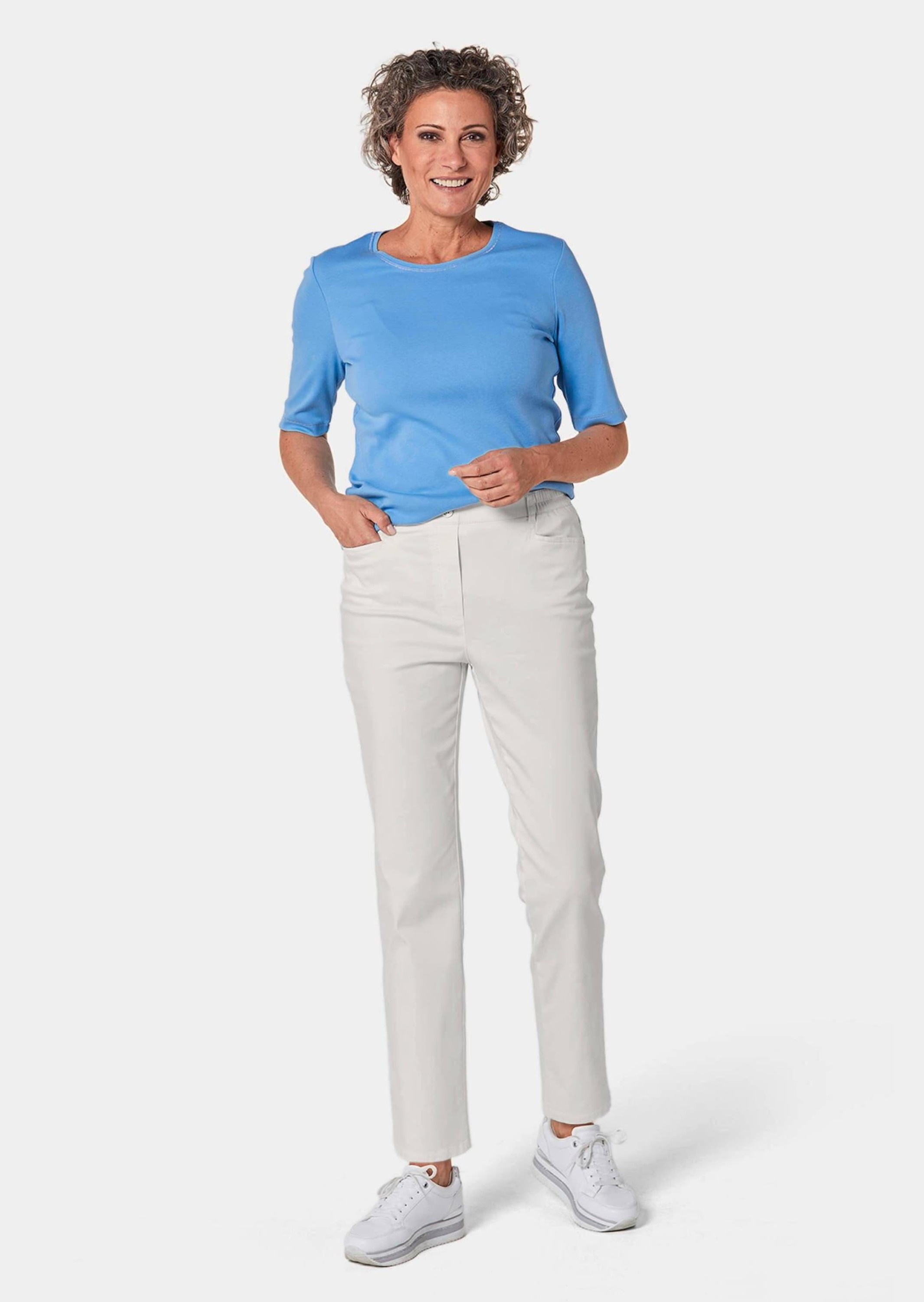 GOLDNER Schlupfhose »Leichte Baumwollschlupfhose MARTHA«