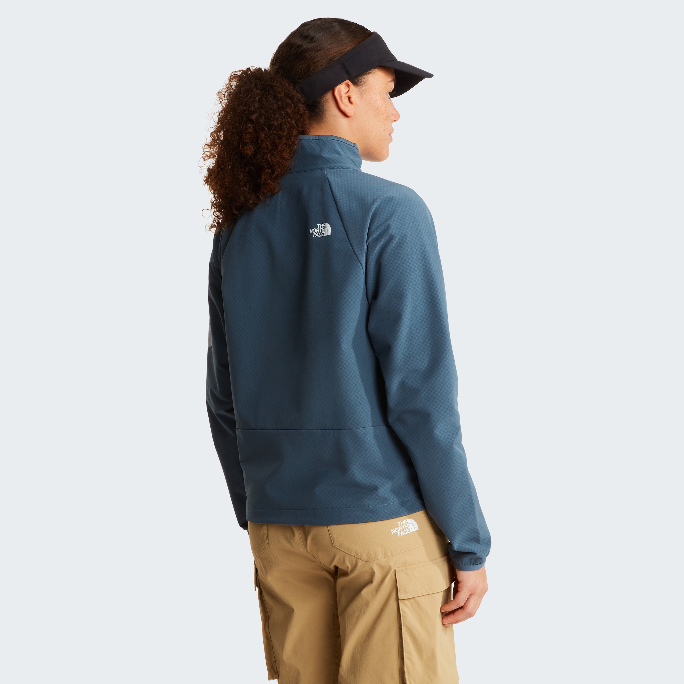 The North Face Softshelljacke »W TEK APPROACH JACKET« für Erwachsene, winddicht, mit Reißverschluss, mit Ärmeltasche