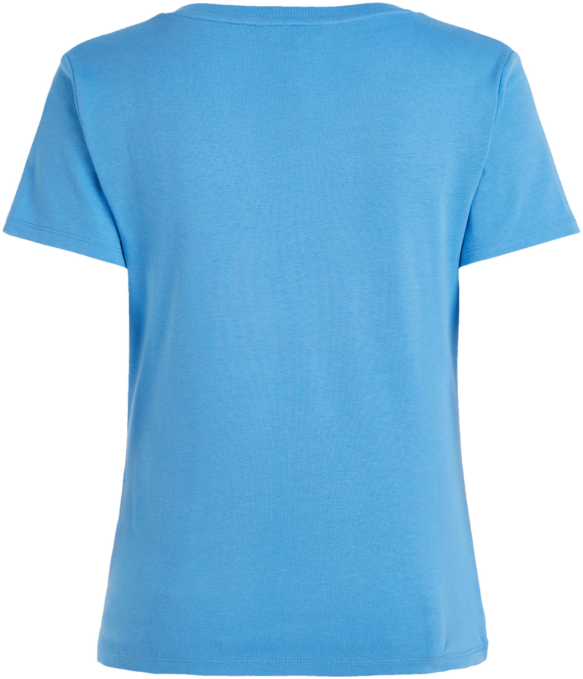 Tommy Hilfiger T-Shirt »SLIM CODY V-NECK OTTOversand RIB mit dezenter SS«, bei Logostickerei