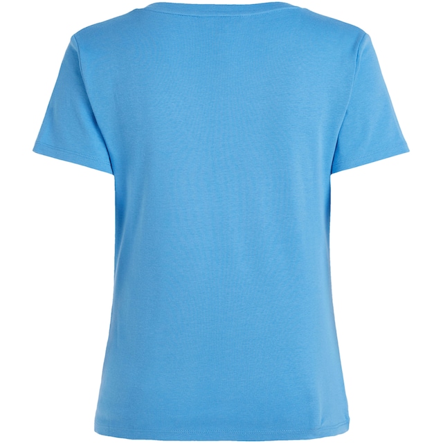 bei RIB SS«, CODY T-Shirt mit OTTOversand »SLIM dezenter Logostickerei Tommy V-NECK Hilfiger