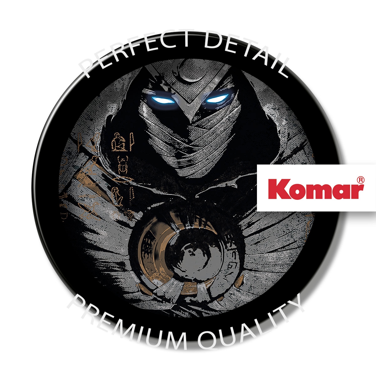 Komar Wandbild »Moon Knight Darkness Ahead«, Disney, (Set, 1 St.), 30 x 40 cm (Breite x Höhe) - Kinderzimmer, Dekoration