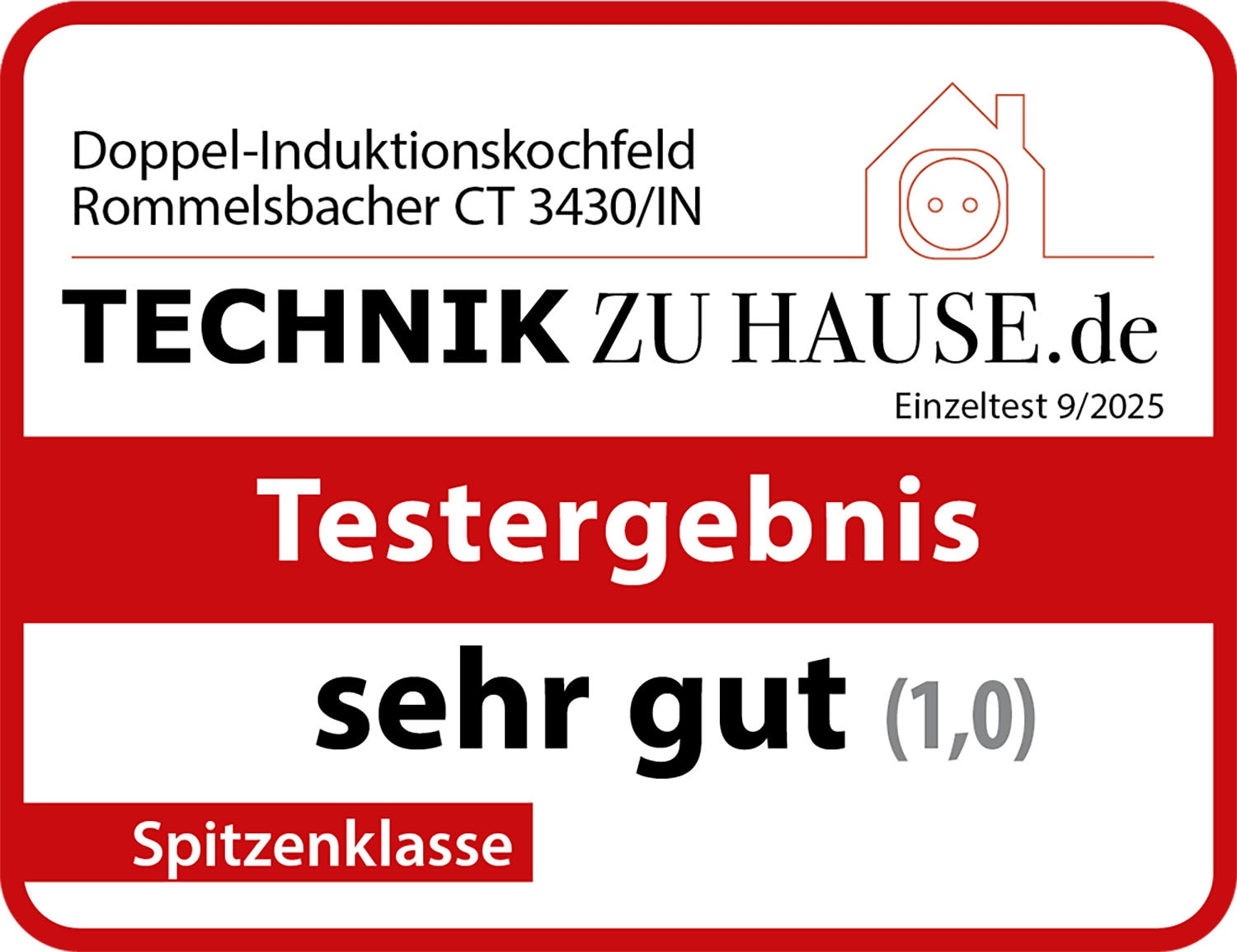 Rommelsbacher Induktions-Kochfeld »CT 3430/IN«