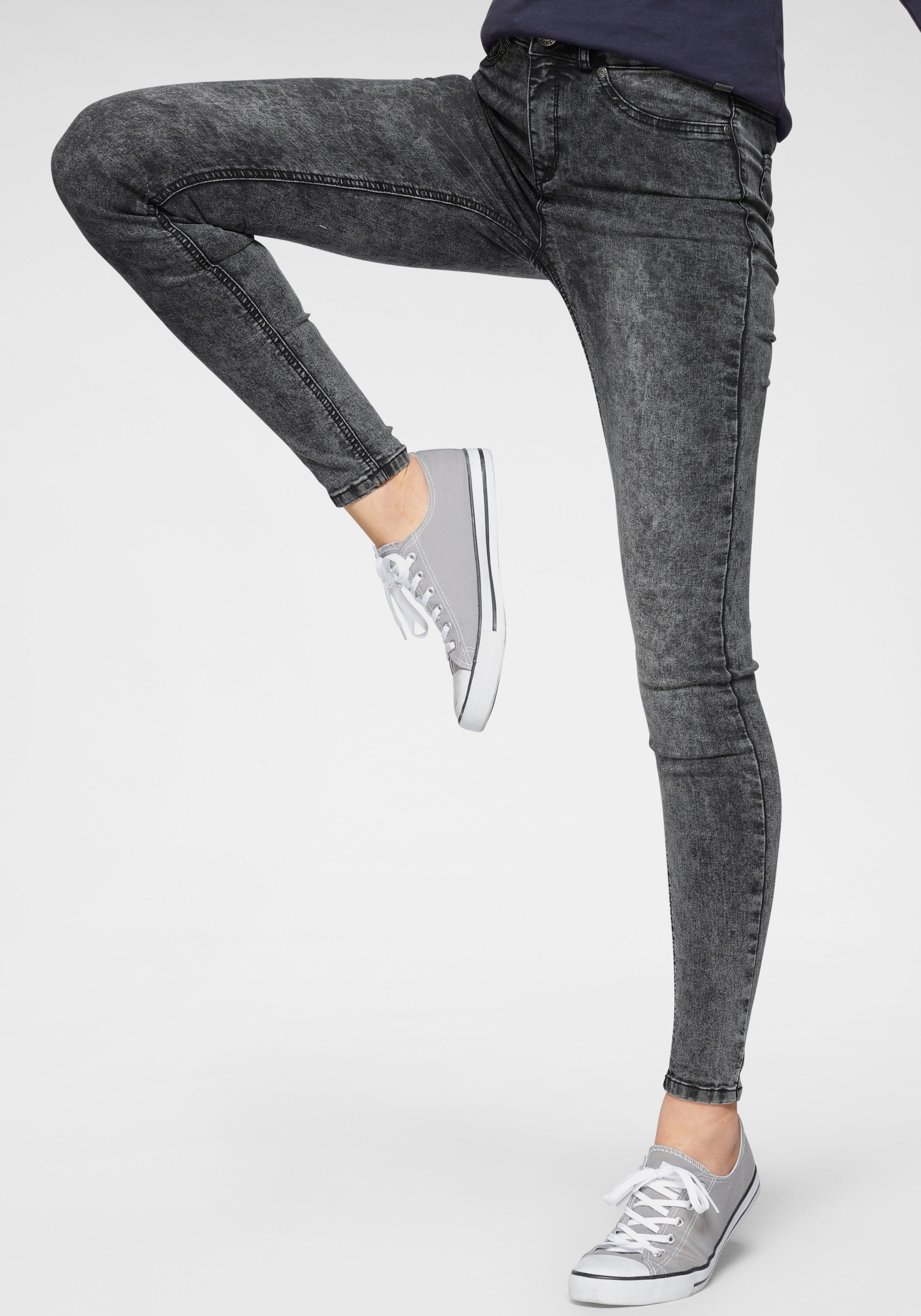 Moonwashed Skinny-fit-Jeans im Online Stretch Arizona OTTO Jeans moon »Ultra Shop washed«,