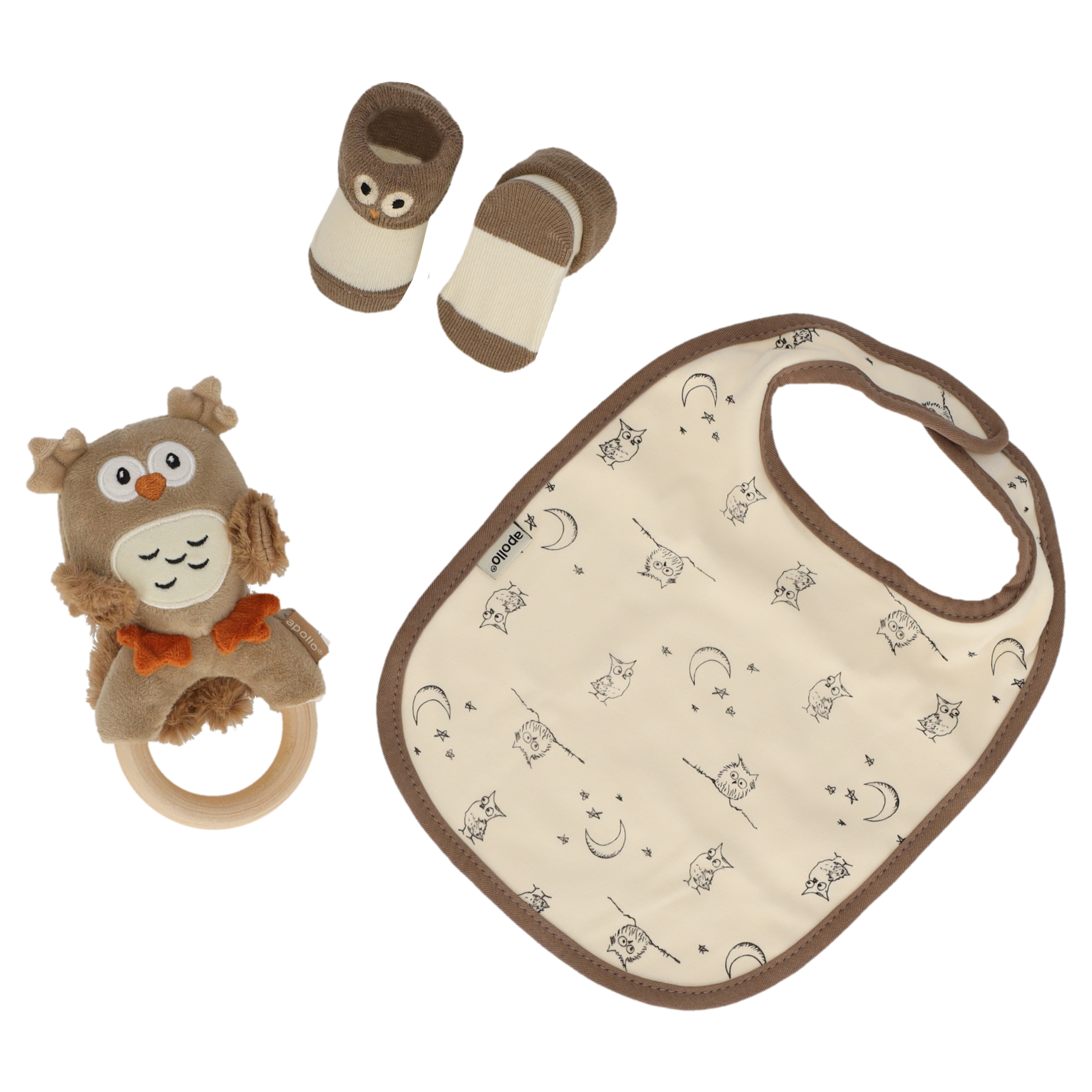 Apollo Neugeborenen-Geschenkset, Süßes, geschlechtsneutales Babyset
