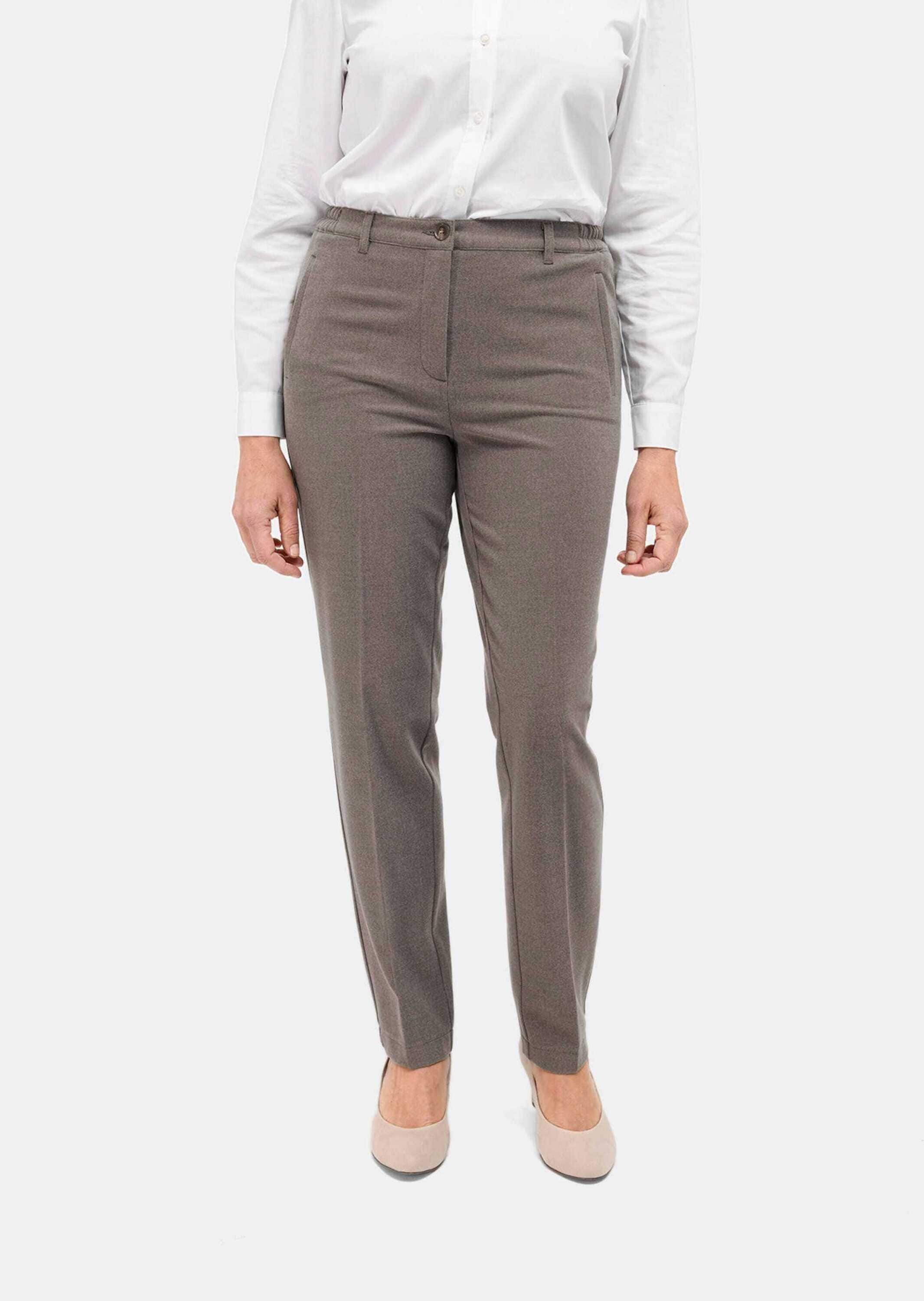 GOLDNER 2-in-1-Hose »Kurzgröße Angenehm weiche Flanell-Hose CARLA«