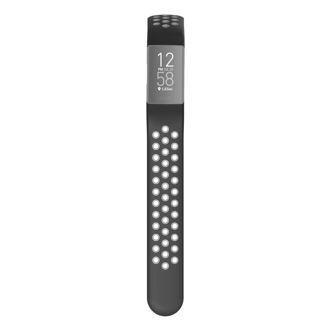 Schmutzabweisend Rutschfest bei Charge Hama Fitbit Smartwatch-Armband jetzt Abwaschbar bestellen - OTTO »Ersatzarmband 22mm, atmungsaktives Sportarmband«, - 3/4,