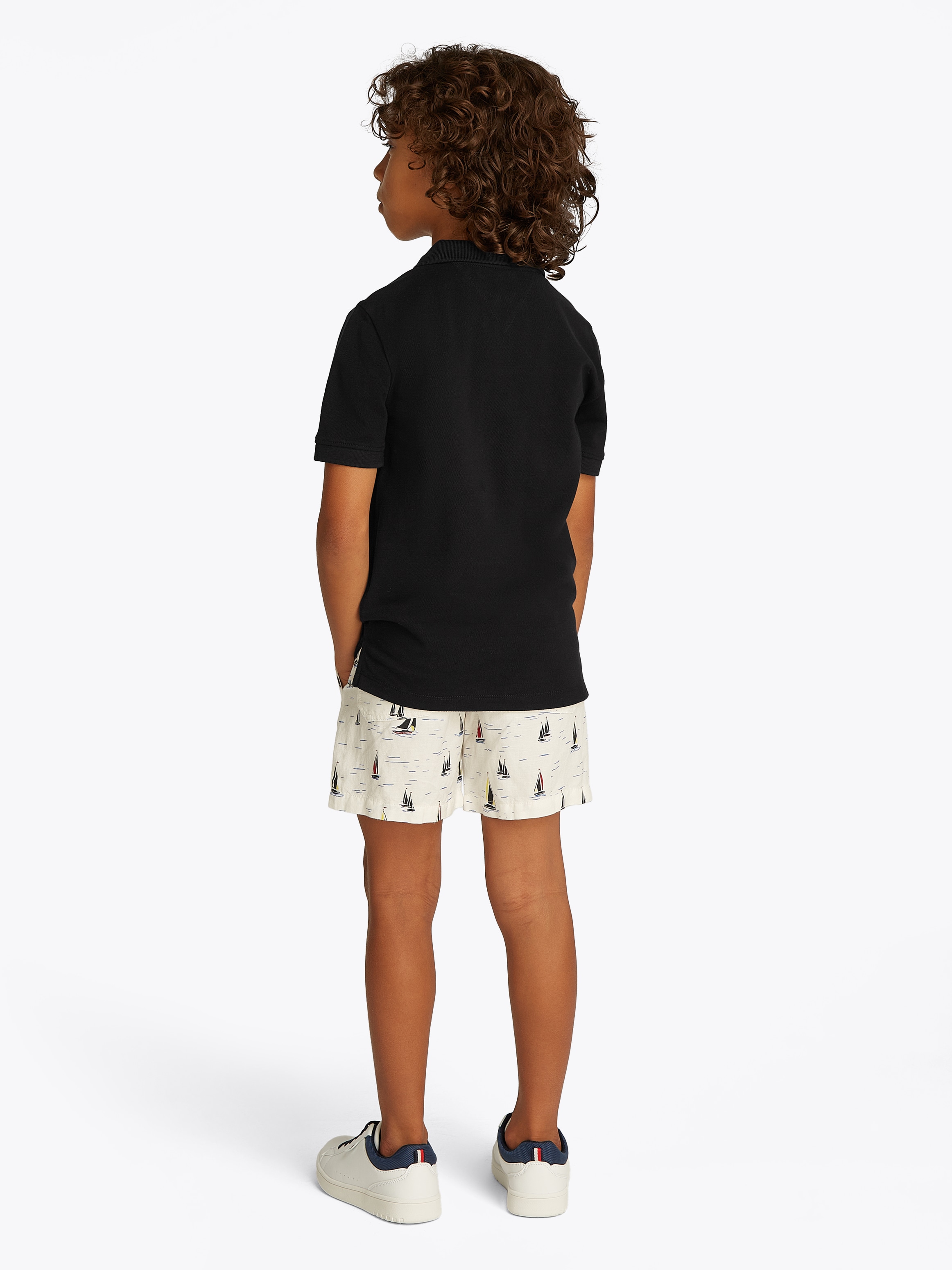 Tommy Hilfiger Poloshirt »FLAG POLO SS«, mit Logostickerei