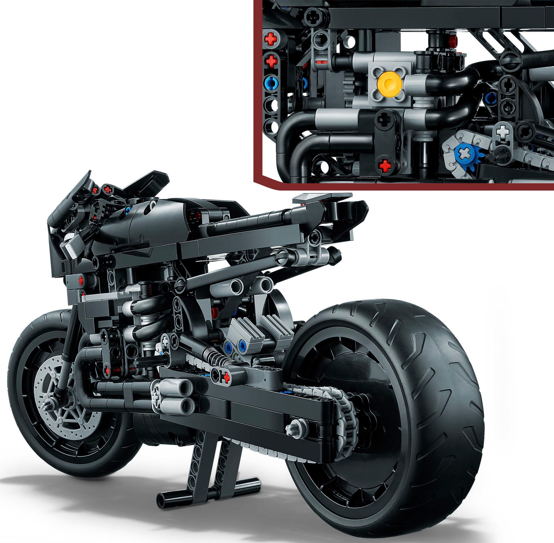 LEGO® Konstruktionsspielsteine »THE BA™AN – BATCYCLE (42155), LEGO® Technic«, (641 St.)
