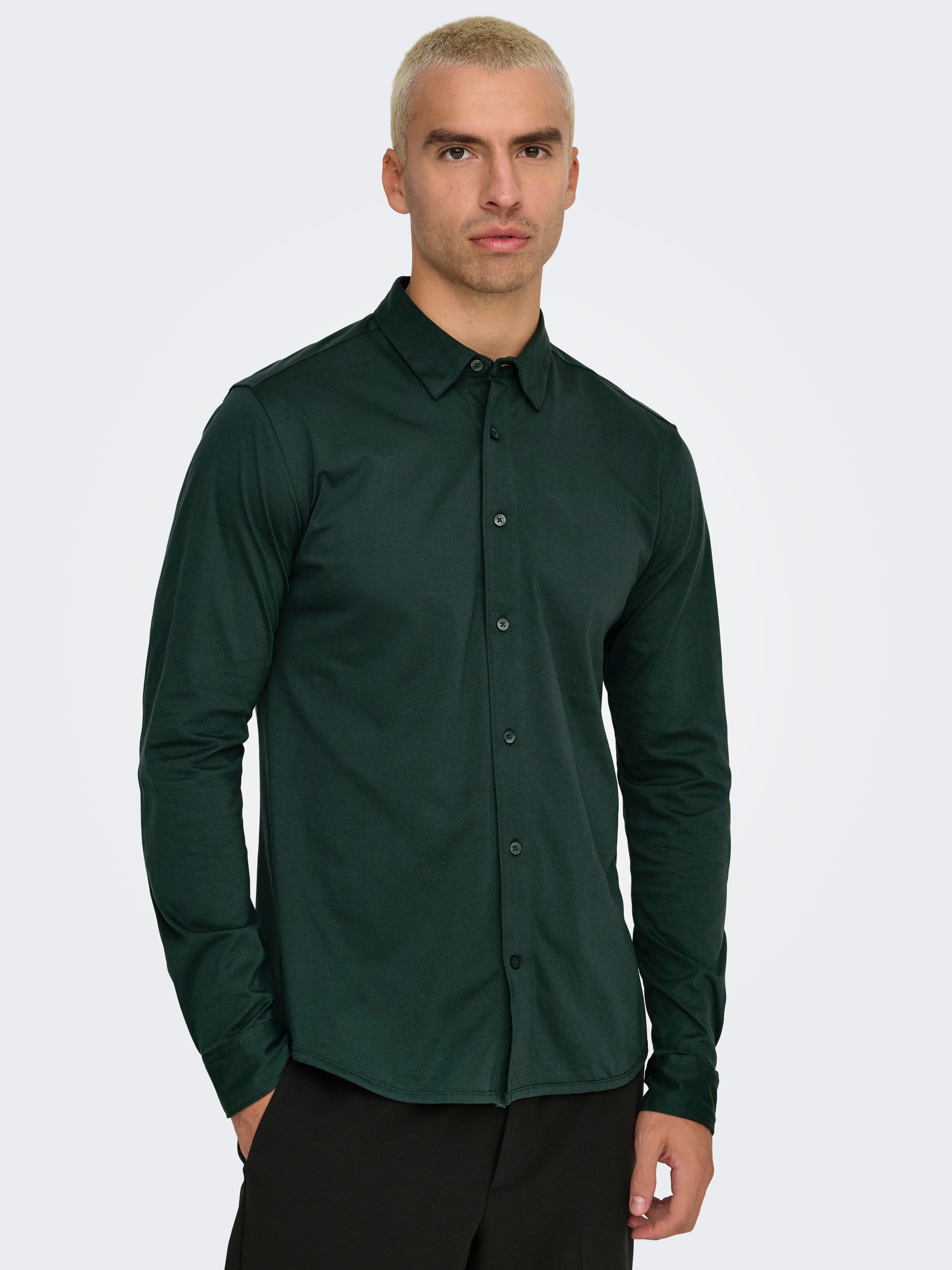 Langarmhemd »ONSROBIN B/U LS STRETCH SHIRT NOOS«