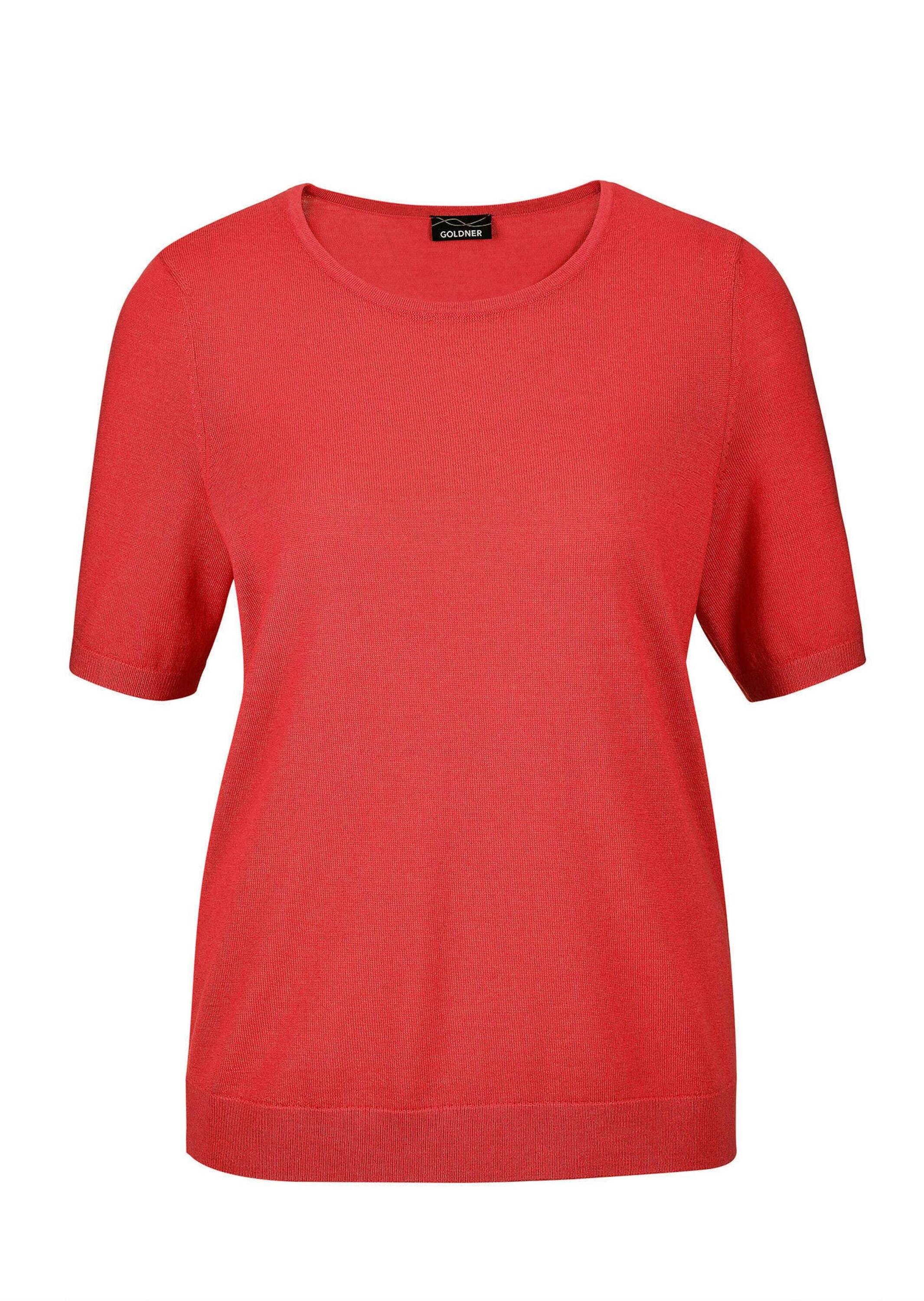 GOLDNER Strickpullover »Strickpullover« Rippenbündchen