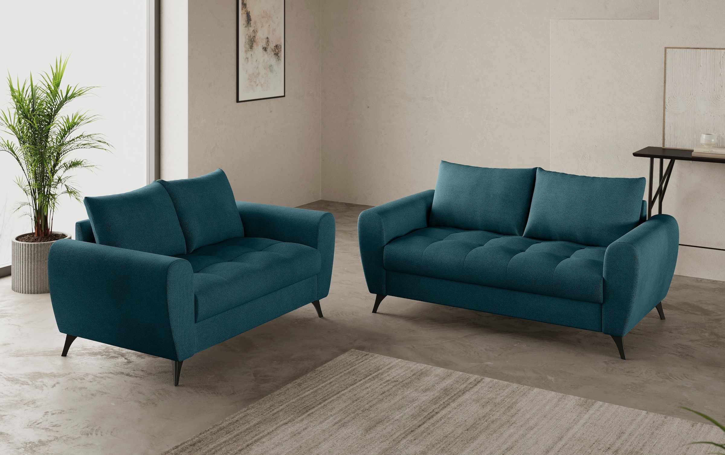 Mr. Couch 2-Sitzer »Blackburn II« Mit Kaltschaumpolsterung bis 140 kg belastbar