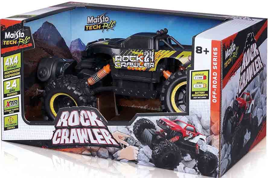 Maisto Tech RC-Monstertruck »Rock Crawler 32 cm, schwarz«