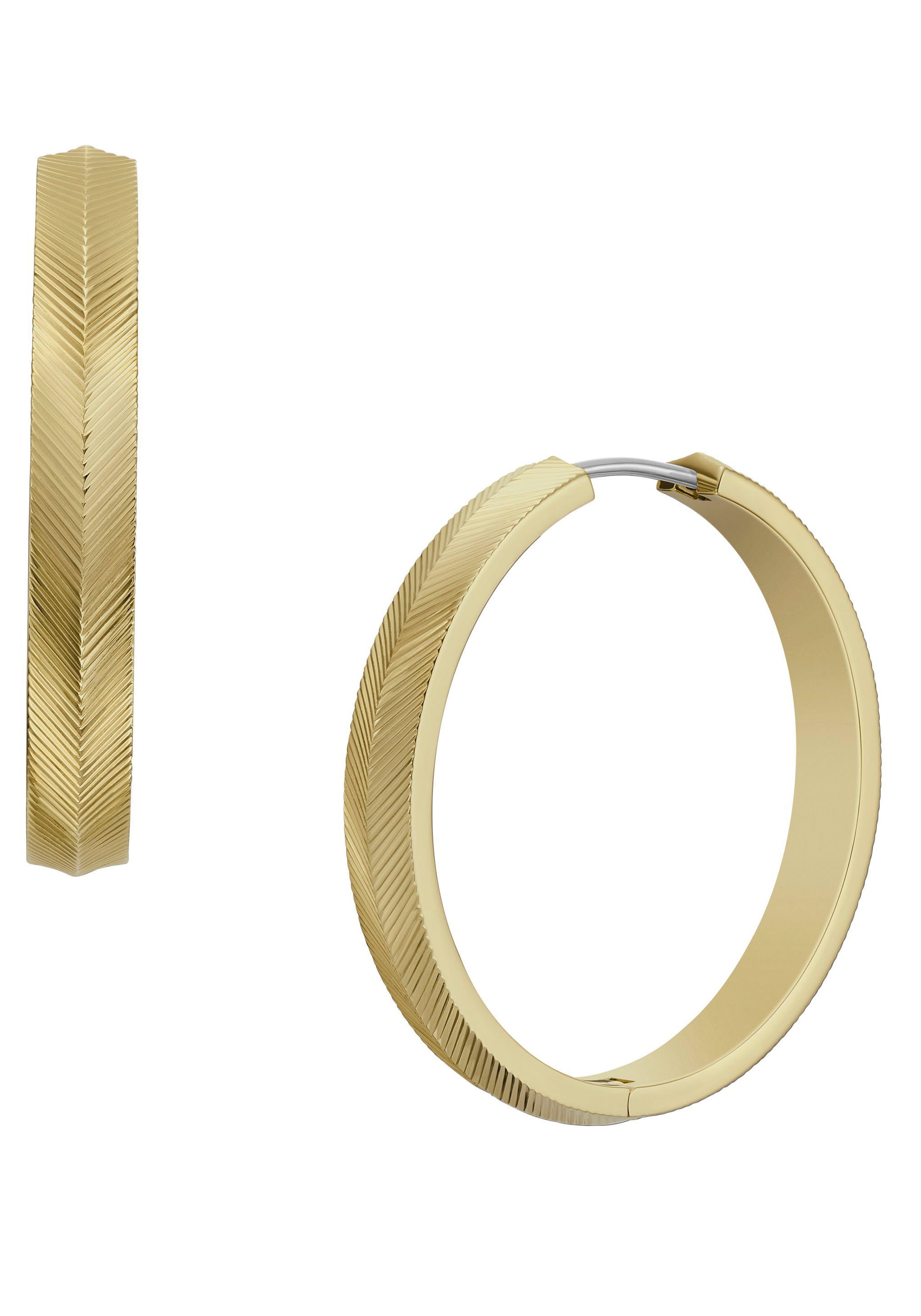 Fossil Paar Creolen »HARLOW LINEAR, JF04538710«