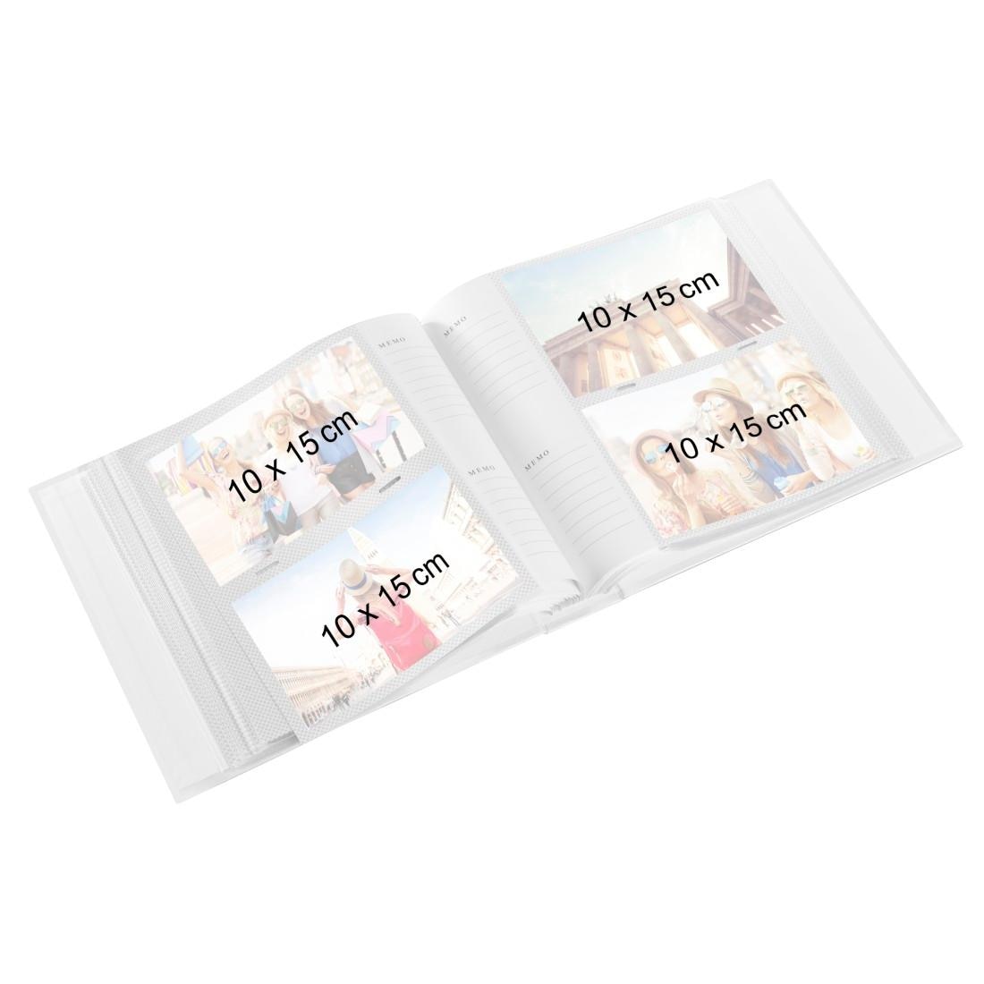 Hama Fotoalbum »Memo-Album Compass für 200 Fotos im Format 10x15 cm Einsteck-Album«