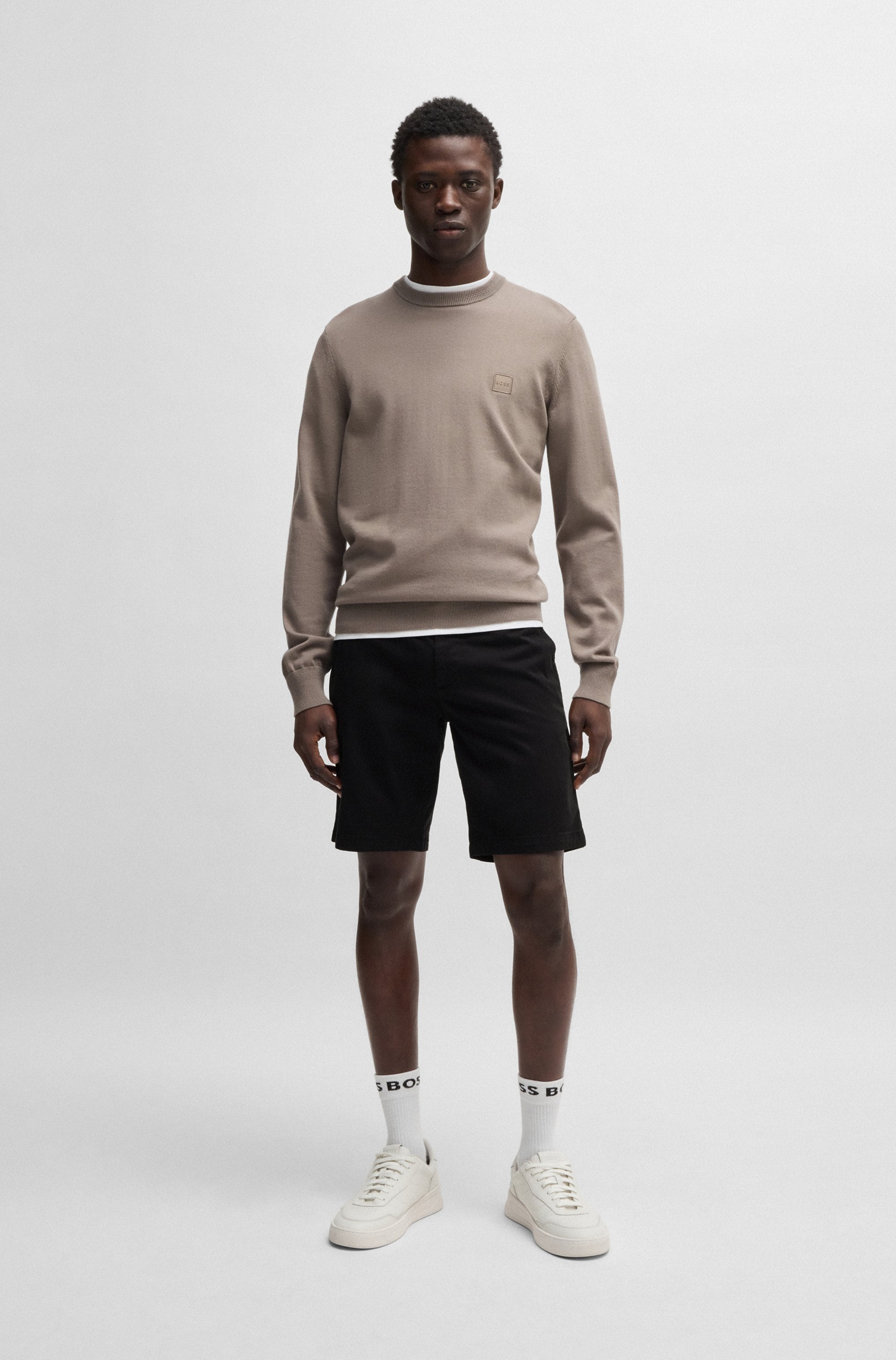 BOSS ORANGE Chinoshorts »slim Shorts«, in moderner Passform