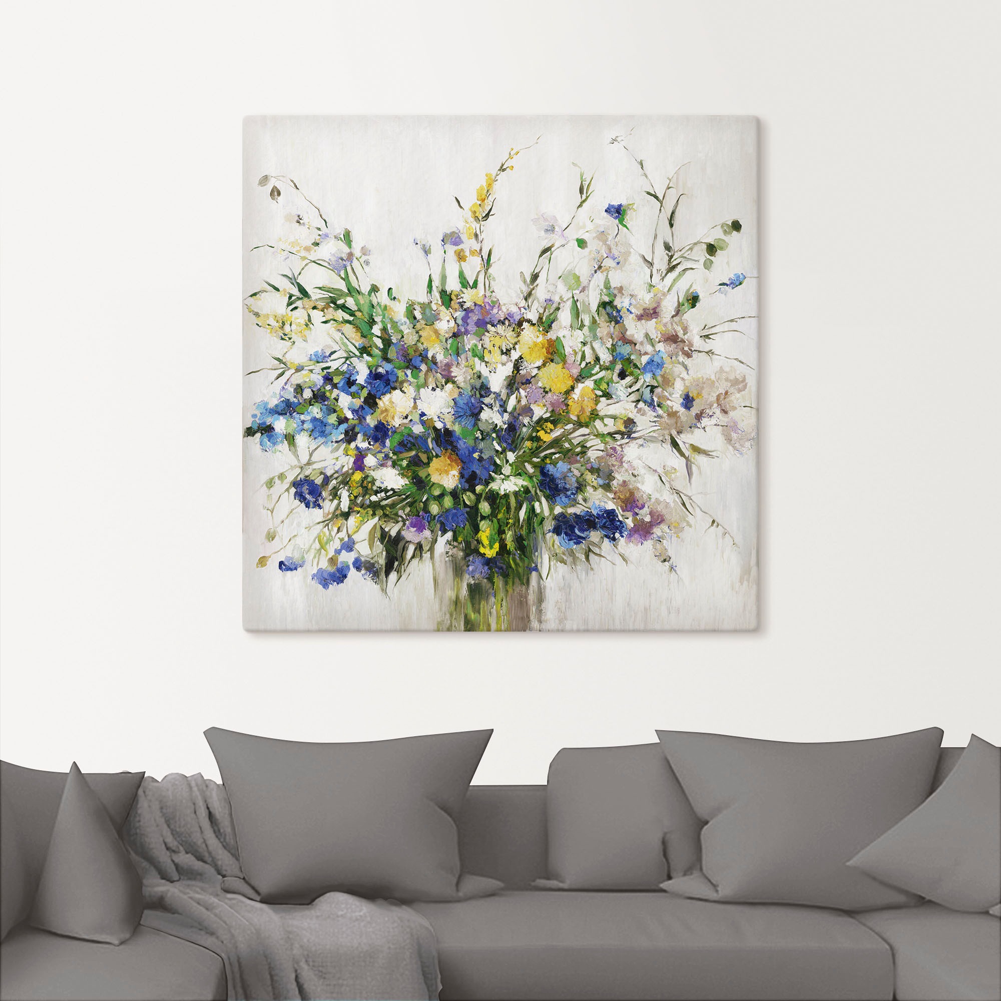 Artland Wandbild »Wildblumenstrauß«, Blumenbilder, (1 St.), als Leinwandbild, Poster in verschied. Größen