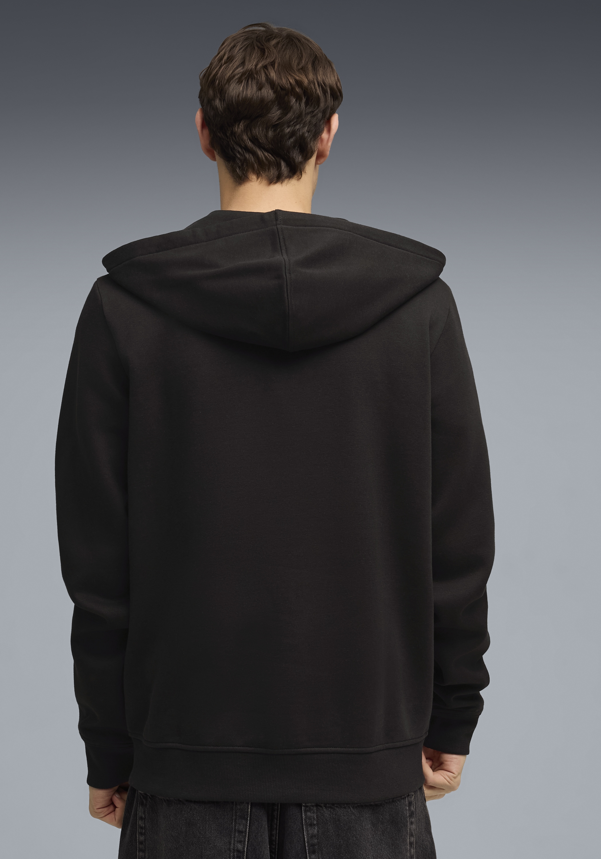 PUMA Trainingsjacke »BMW MMS ESS FLEECE JACKET« ohne Kapuze mit Reißverschluss, Rundhalsausschnitt, Regular Fit