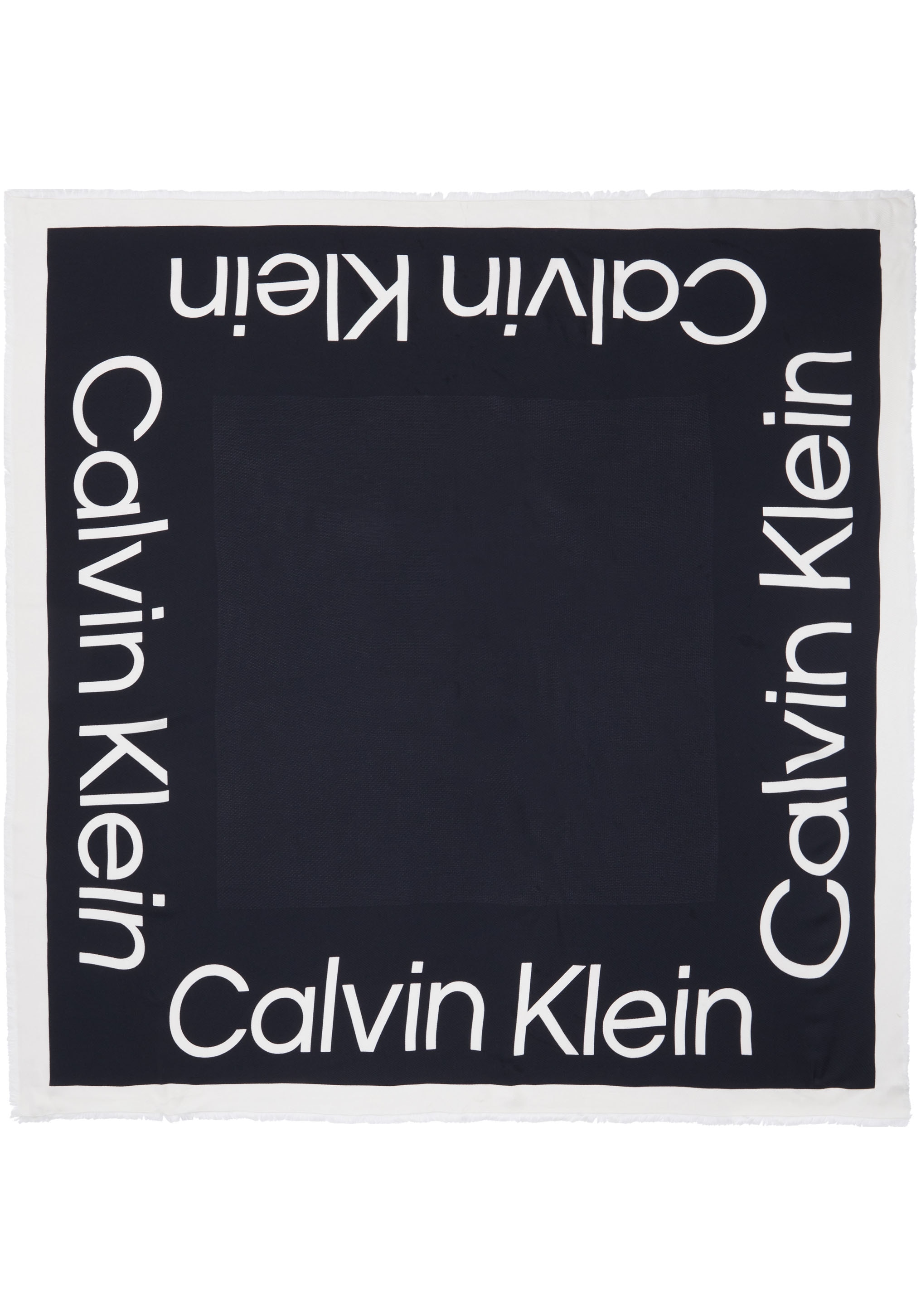 Calvin Klein Modetuch »CONTRAST LOGO JACQUARD SCARF«, mit Logoschriftzug