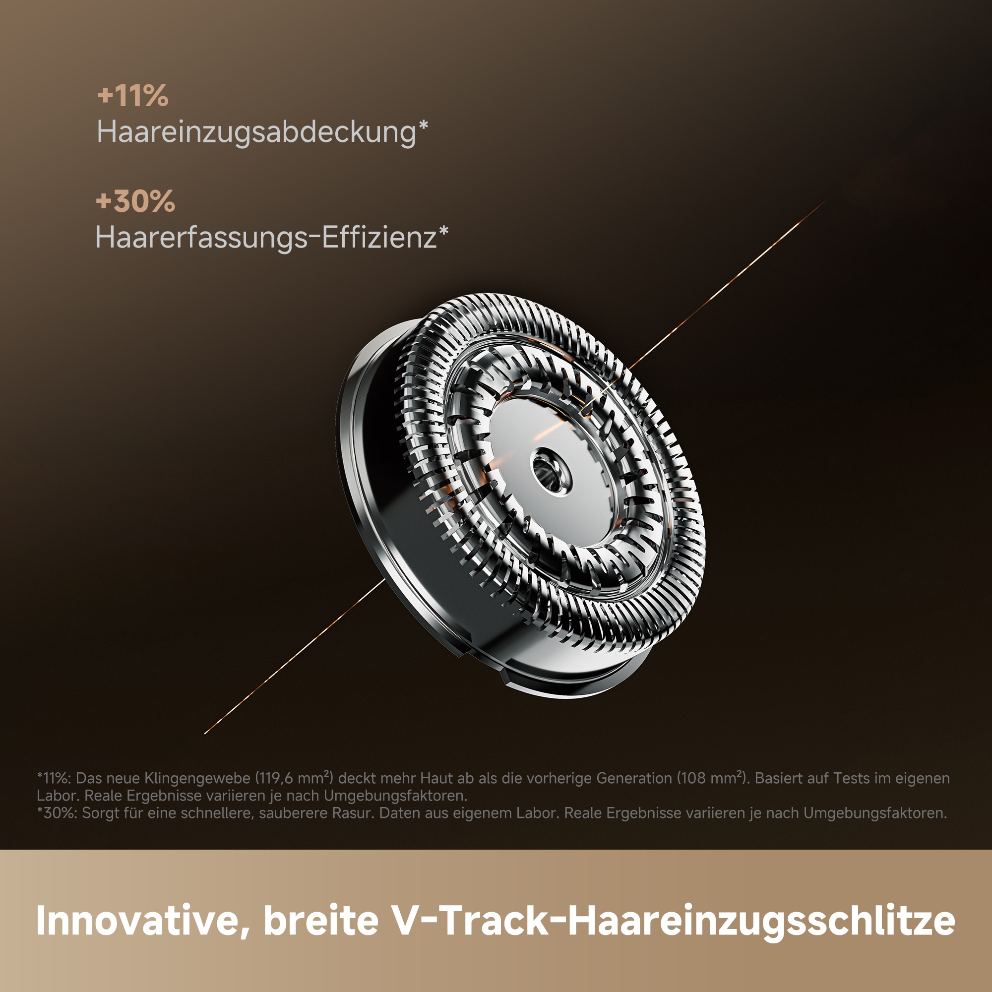 Mova Elektrorasierer »R3000« 45 Präzisionsklingen, USB-C Schnellladen, Magnetspiegel, Zinkgehäuse
