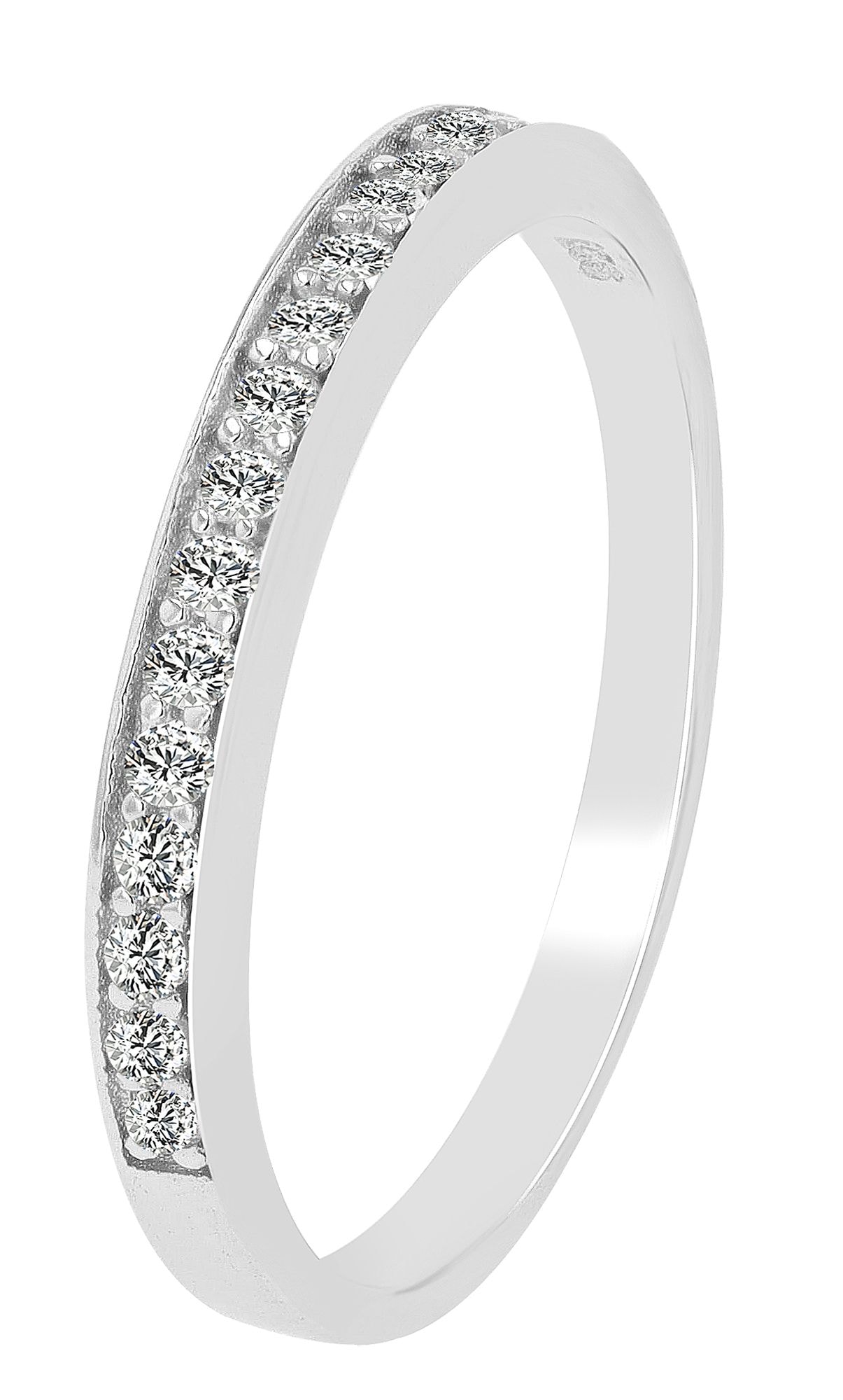 Adelia´s Fingerring »Damen Ring aus 925 Silber mit Zirkonia«