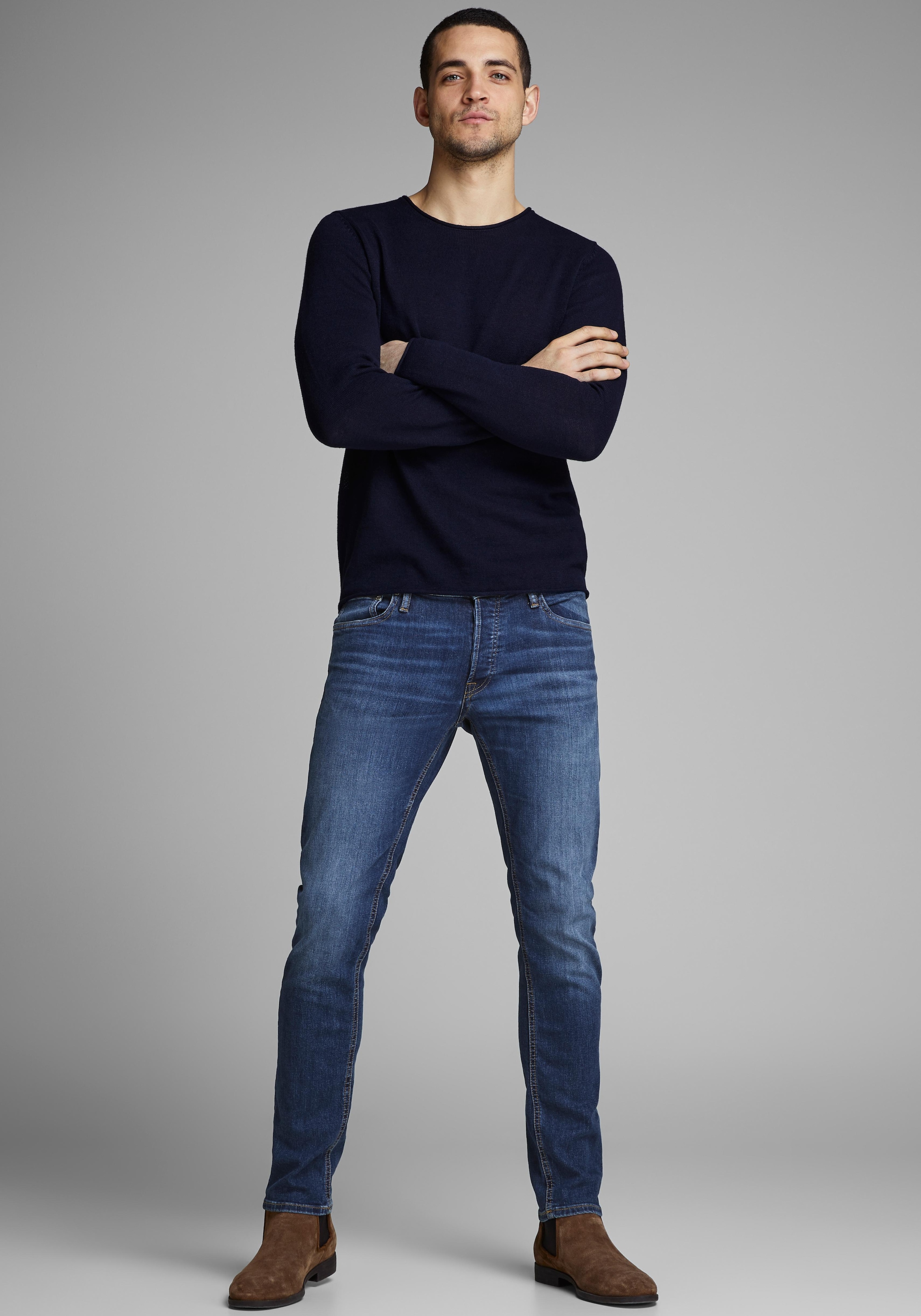 Jack & Jones Slim-fit-Jeans »JJIGLENN JJORIGINAL CB 774 NOOS«