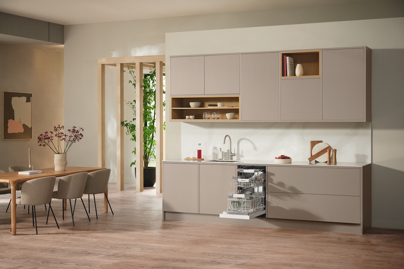 Miele Unterbaugeschirrspüler G 5740 »SCU SL«, 9 Maßgedecke, Brillantweiß