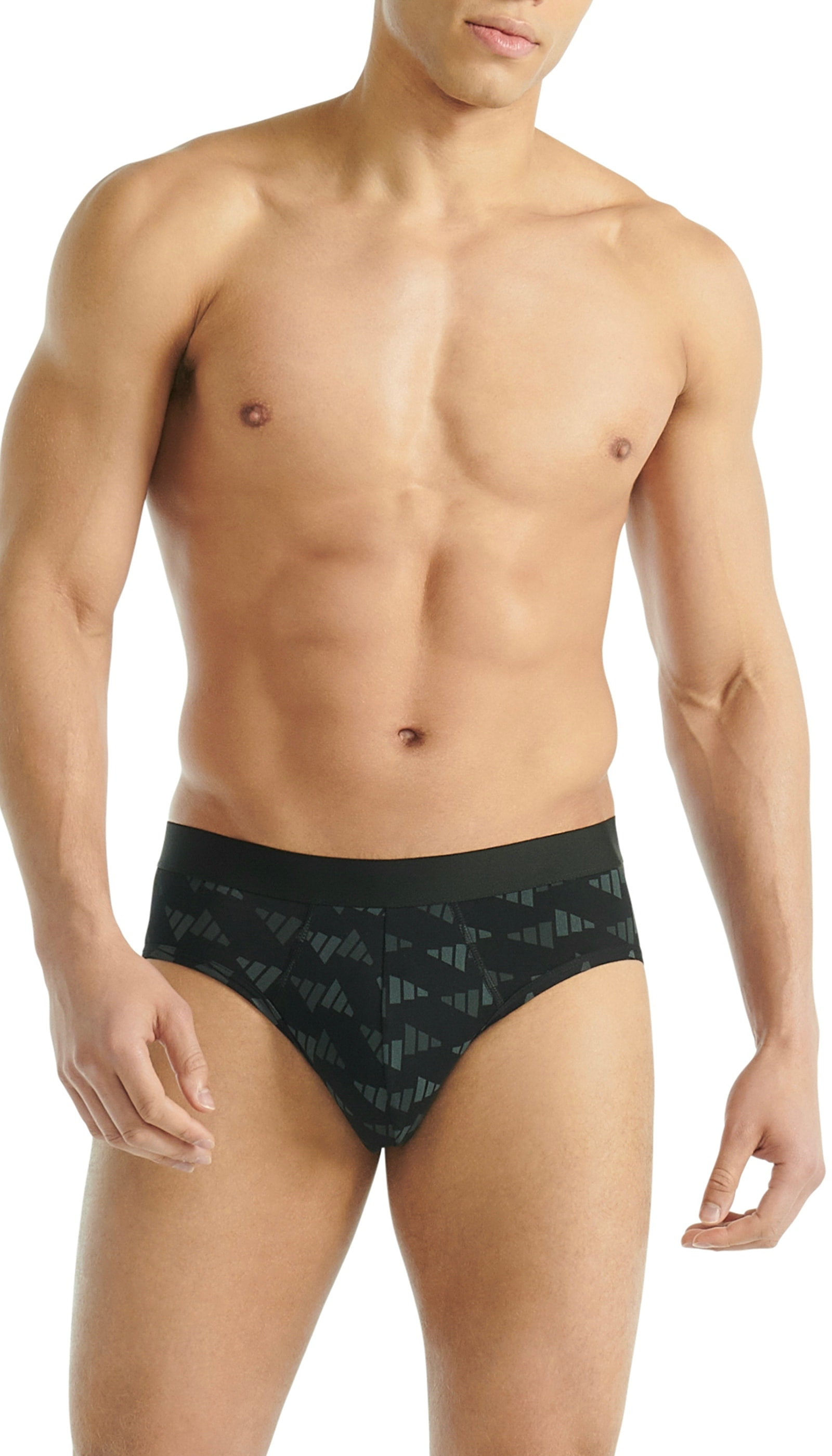 adidas Sportswear Slip »Active Flex Cotton« 3er Pack,  elastisch, Logo-Bund, scheuerfreies Tragegefühl, ohne Eingriff