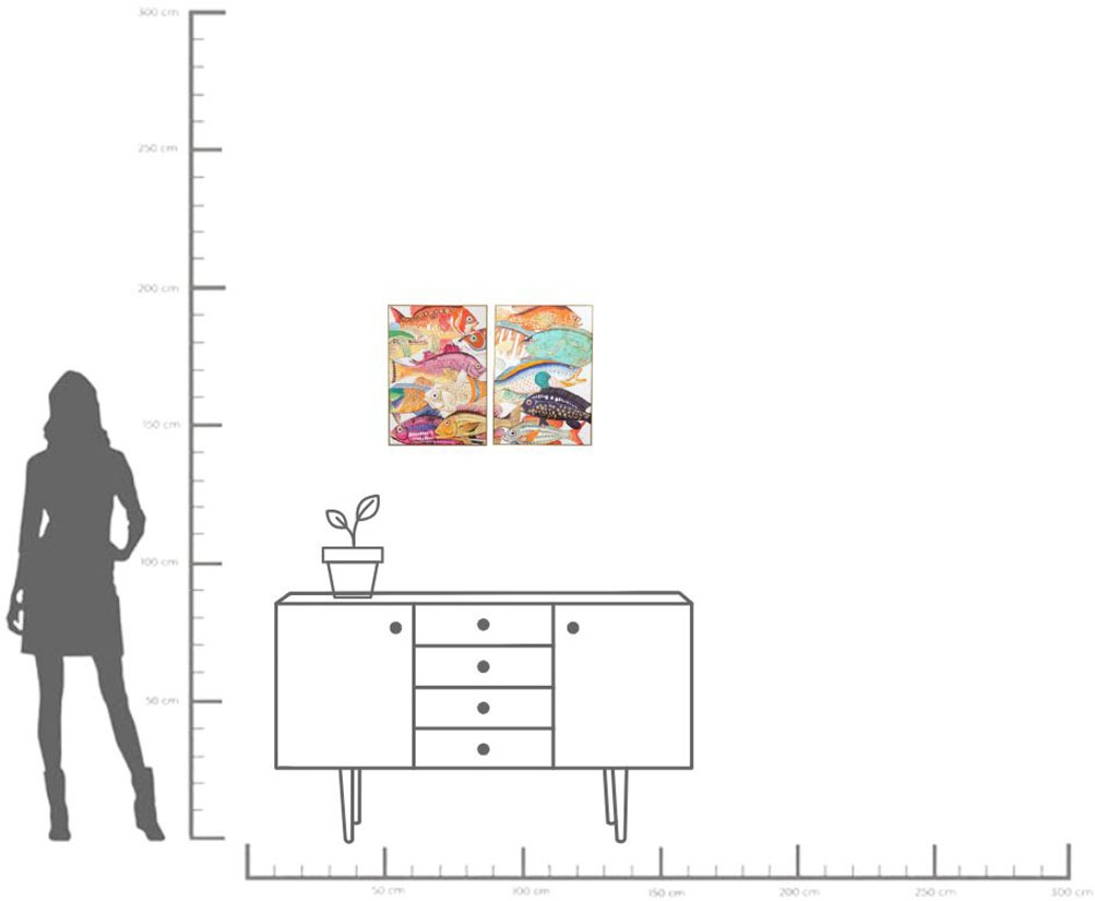 Kare Design Bild mit Rahmen