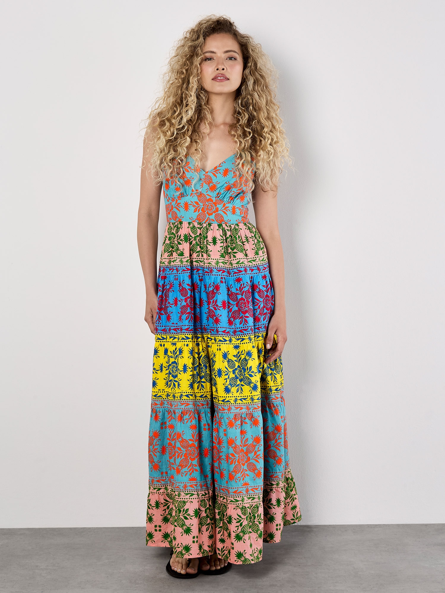 Apricot Maxikleid »Maxikleid« Bordüre