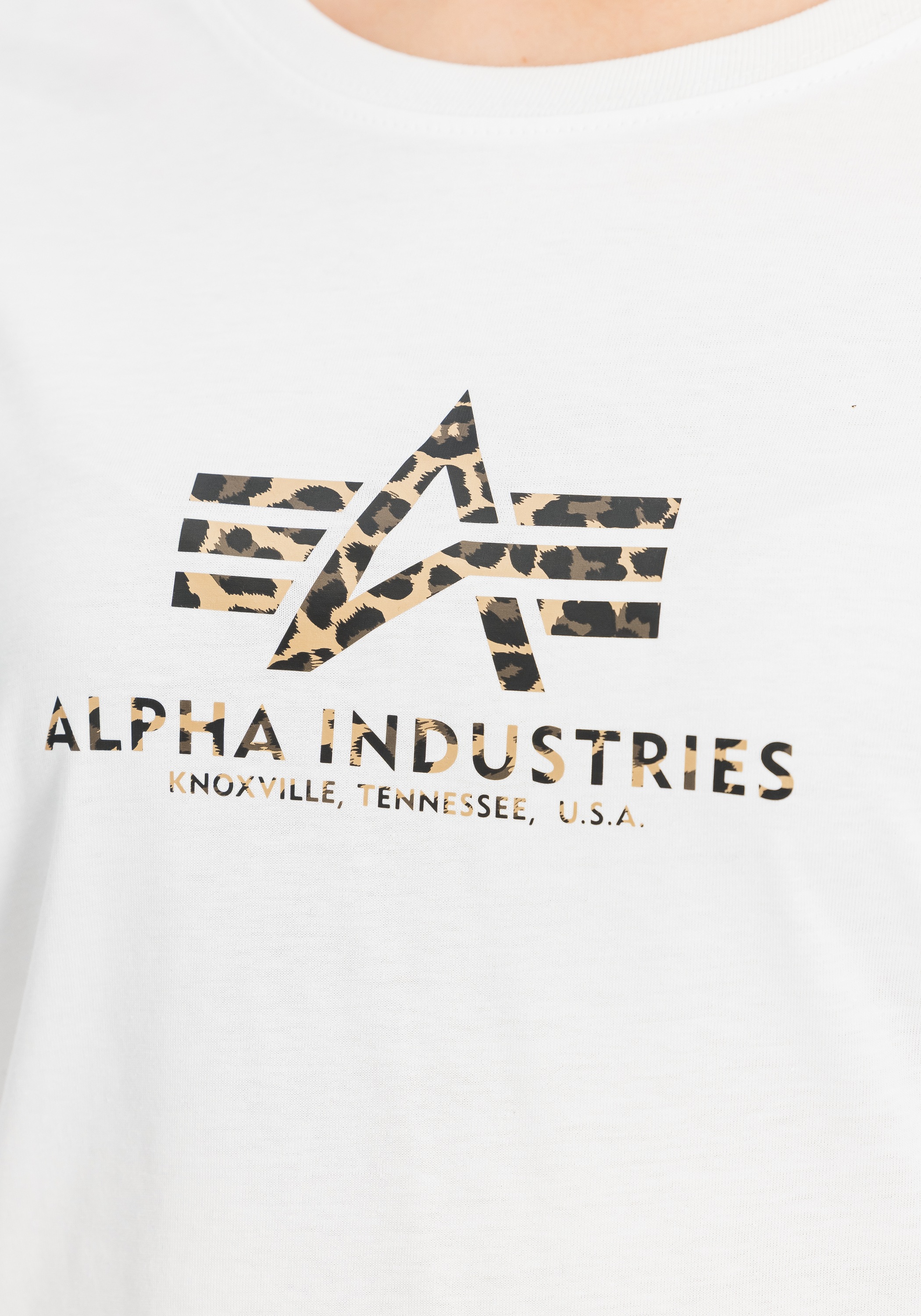 Alpha Industries T-Shirt »Basic T-Shirt BL Mirror Leo W«