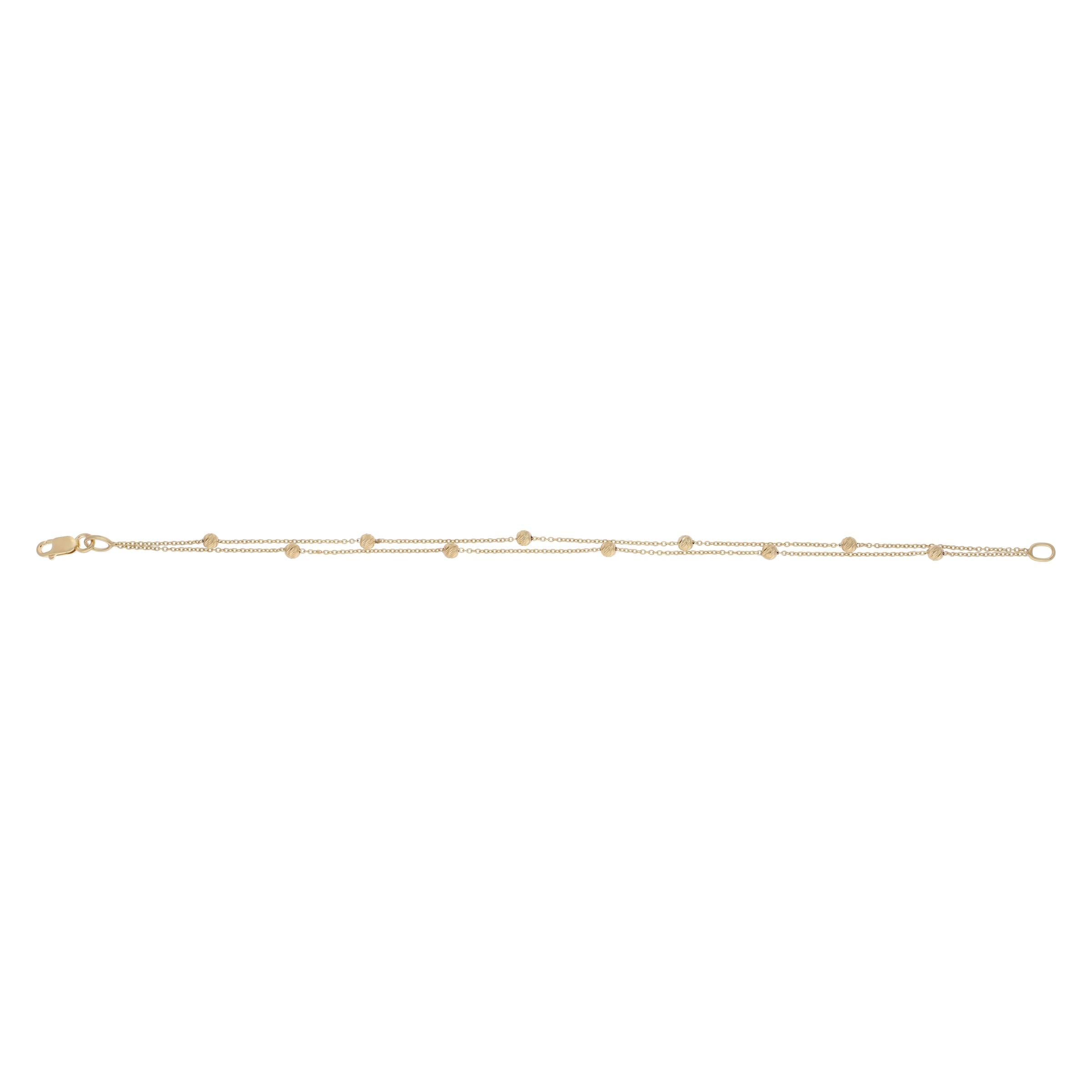 Firetti Armband »Schmuck Geschenk Gold 375 Armschmuck Armkette Kugeln«