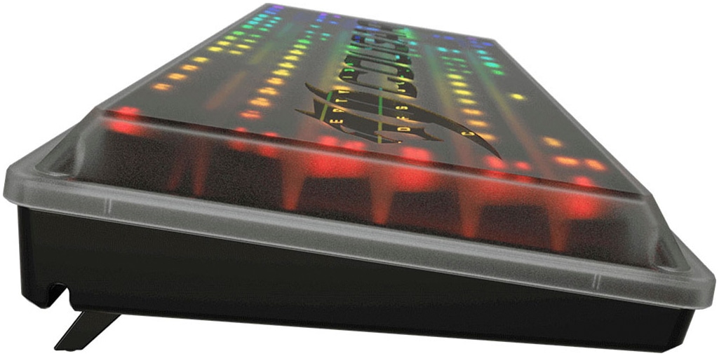 Cougar Gaming-Tastatur »Puri TKL RGB« (Funktionstasten | Multimedia-Tasten | Schutzhülle | USB-Anschluss)