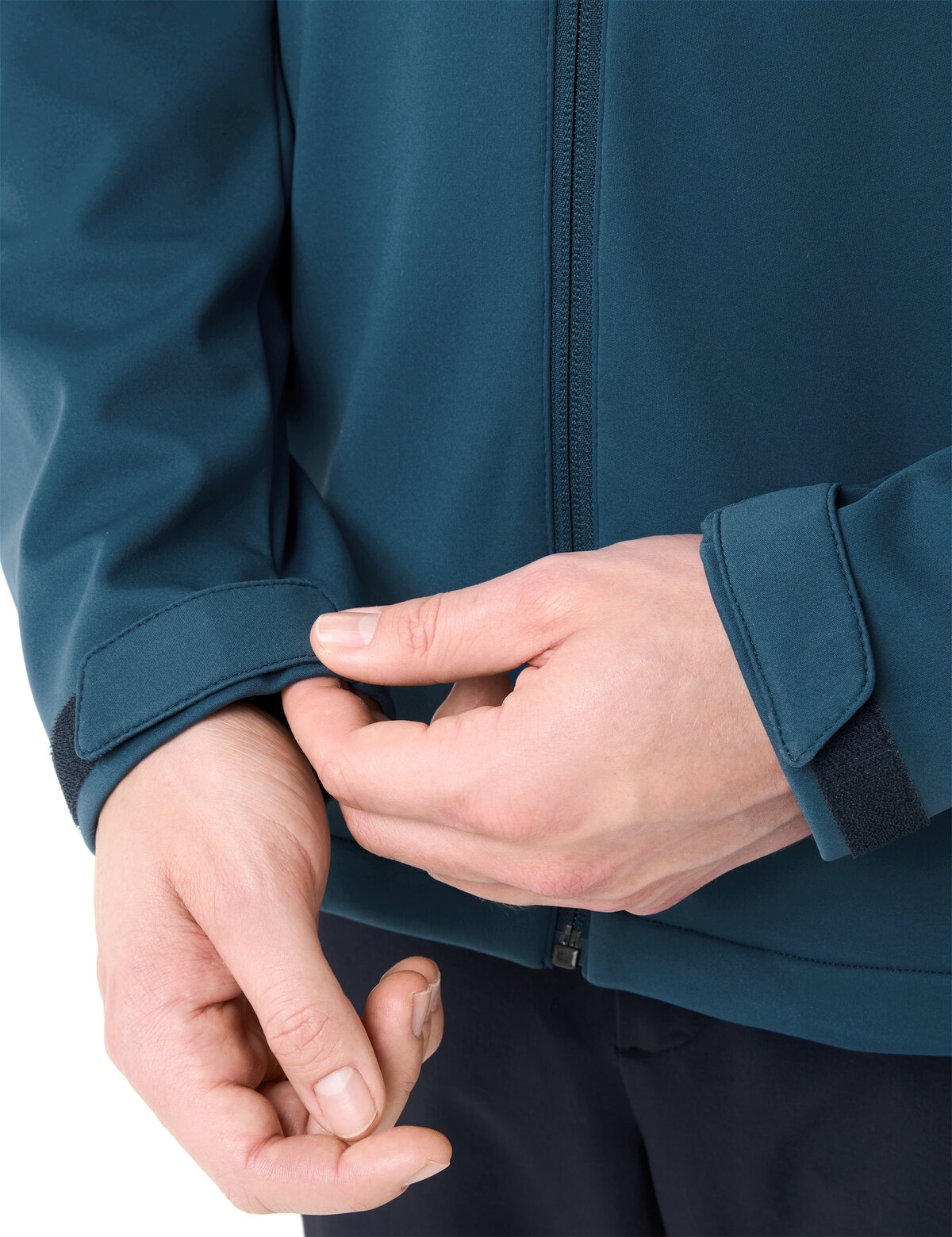 VAUDE Softshelljacke »MEN'S EVERHIKE SOFTSHELL JACKET« ohne Kapuze für vielseitige Outdoor- und Sportaktivitäten, wasserabweisend