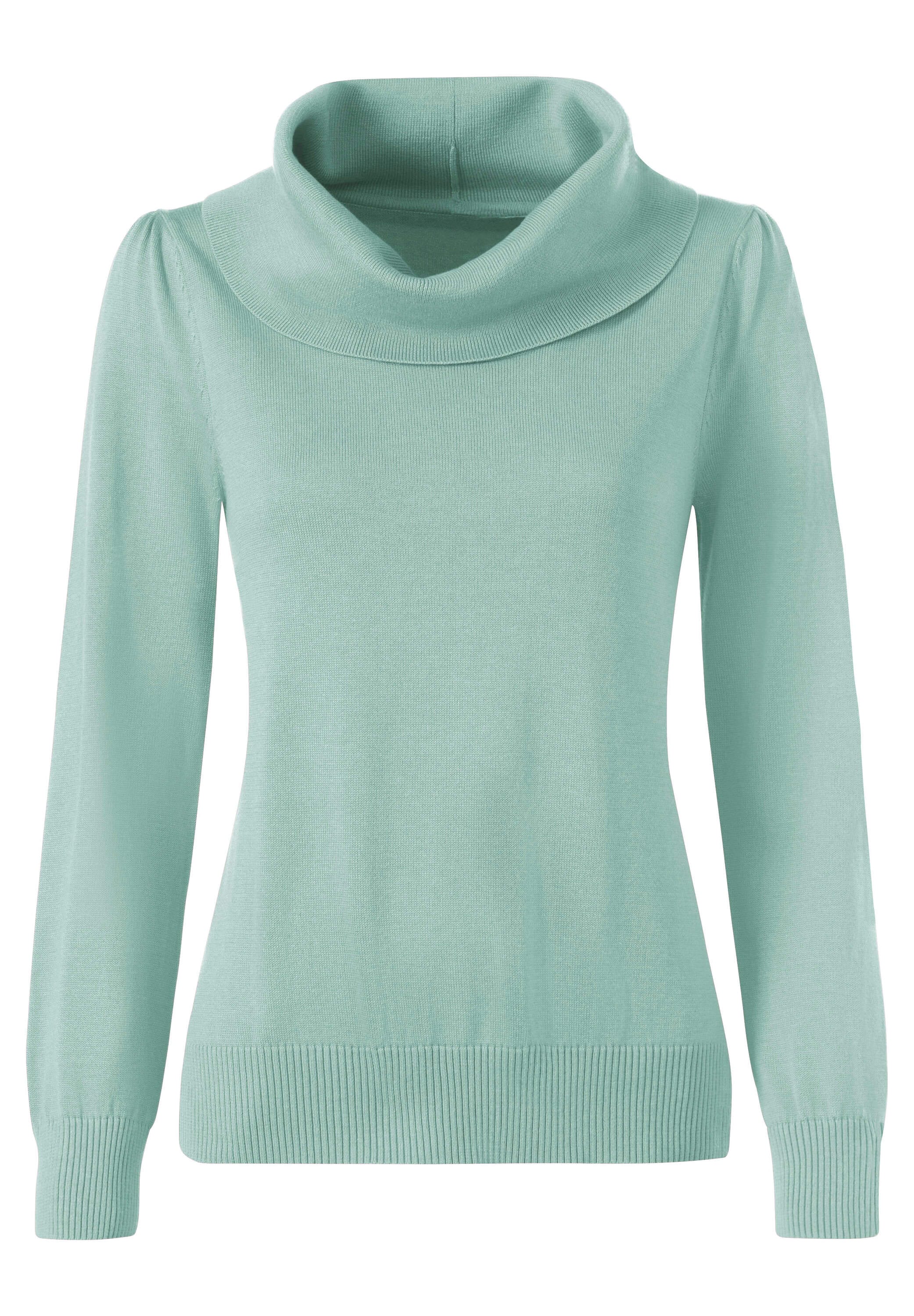 Witt Longpullover »Pullover Wasserfallpullover im Baumwoll-Viskose-Mix«