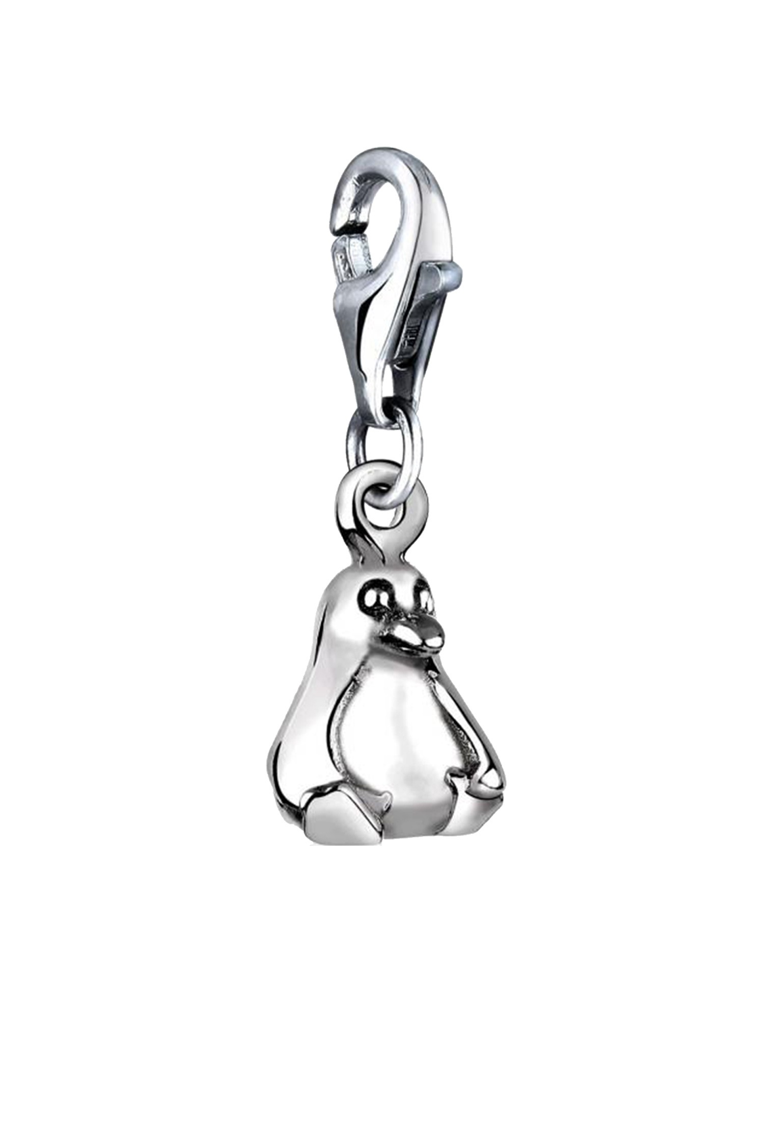 Nenalina Charm-Einhänger »Charm Anhänger Pinguin 925 Silber«