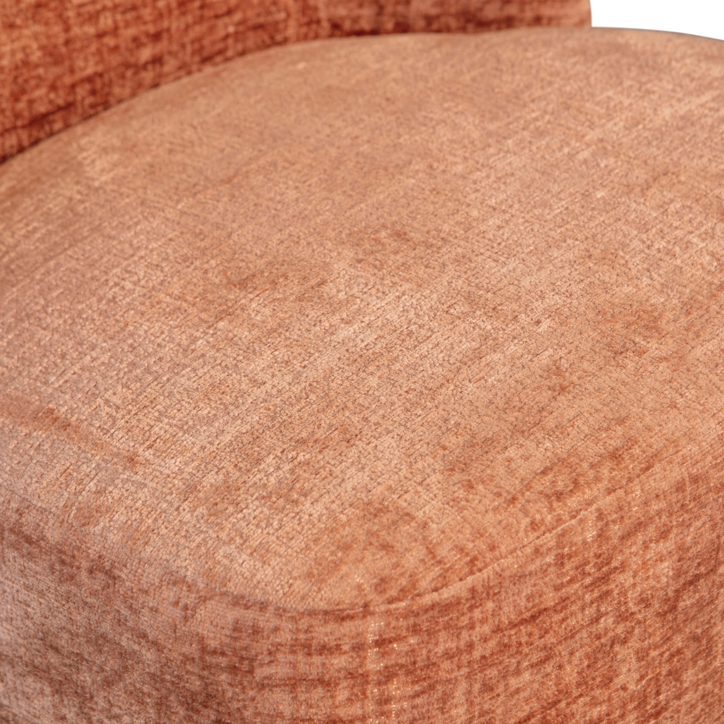 WOOOD Drehsessel »Atty mit struktur-Velvetbezug und Drehmechanismus B 74 x T 65 x H 75cm« Sehr hohe Verschleißfestigkeit, montiert geliefert, Tragkraft 120 kg