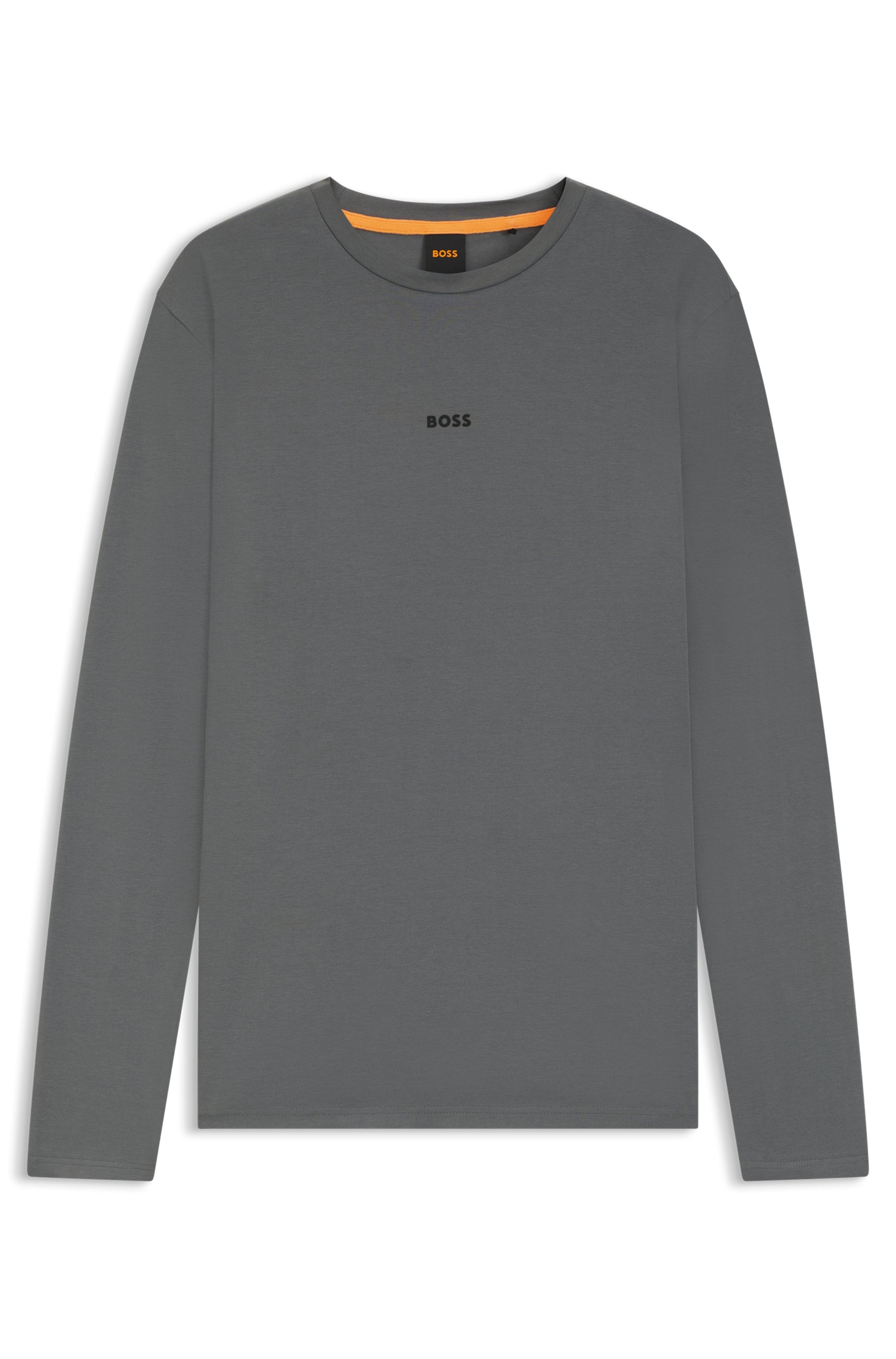 BOSS ORANGE Langarmshirt »TChark«, mit Logo-Schriftzug