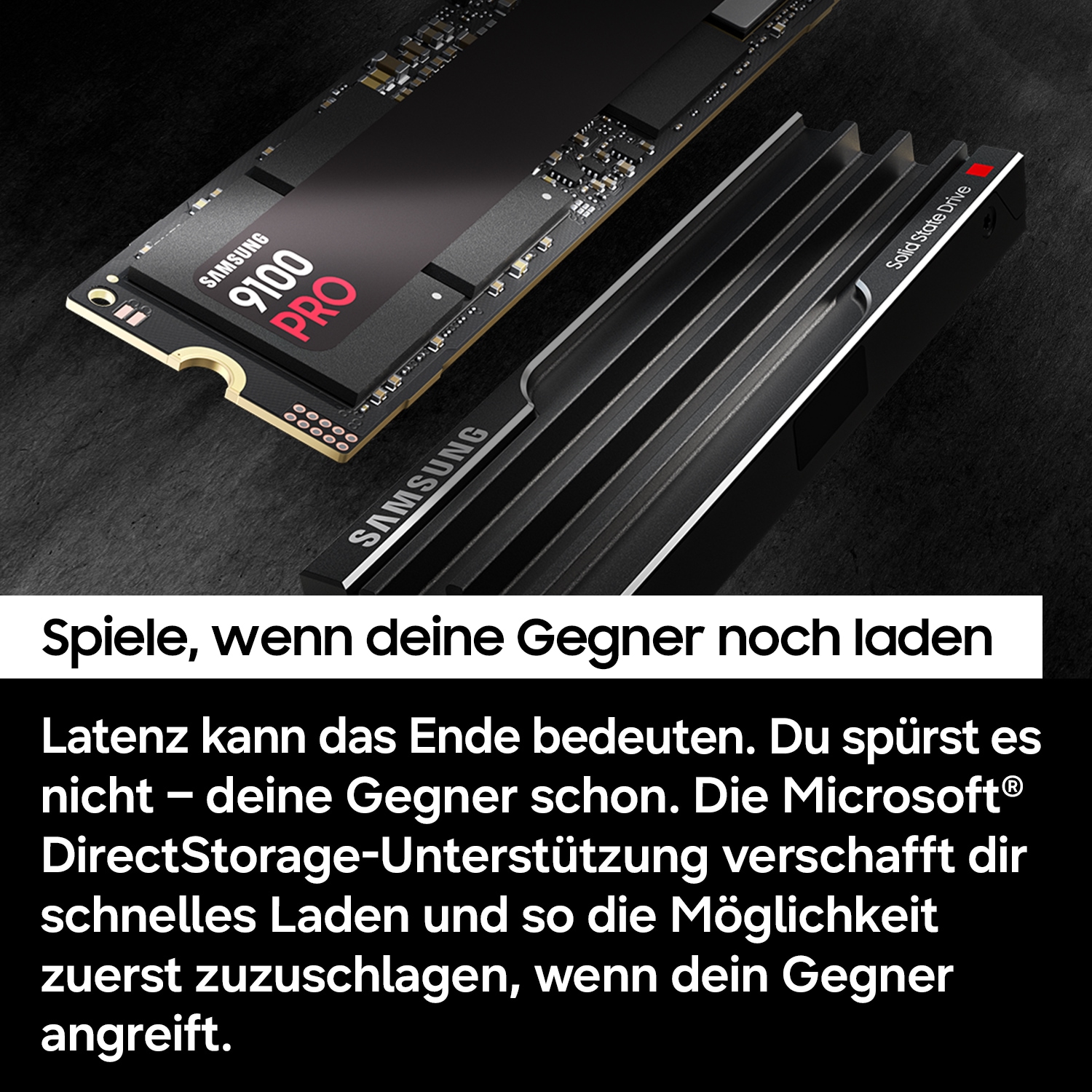 Samsung interne Gaming-SSD »9100 PRO SSD« 2.5 1 TB Anschluss PCI Express 5.0