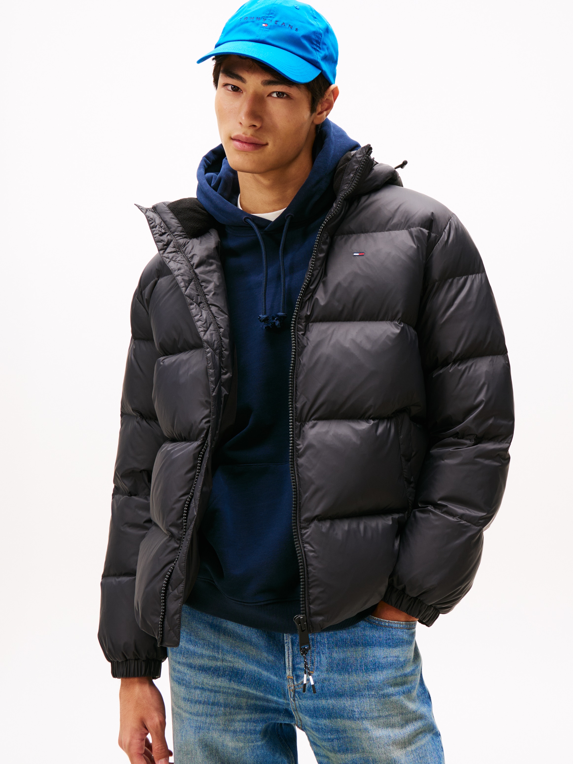 Tommy Jeans Steppjacke »TJM ESSENTIAL DOWN JACKET EXT«, mit Kapuze