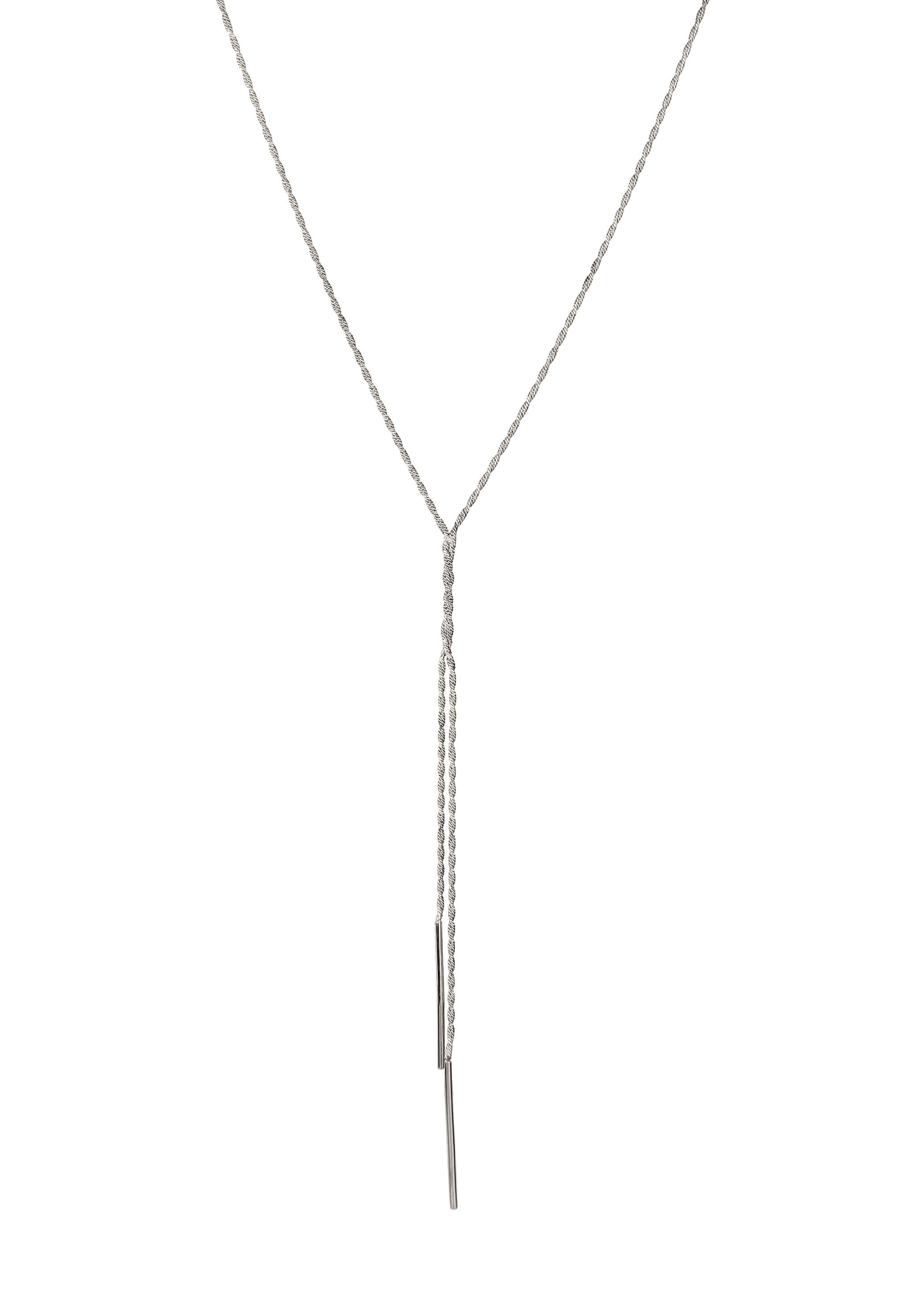 Elli Premium Y-Kette »Halskette Y-Kette Kordelkette 925 Sterling Silber«