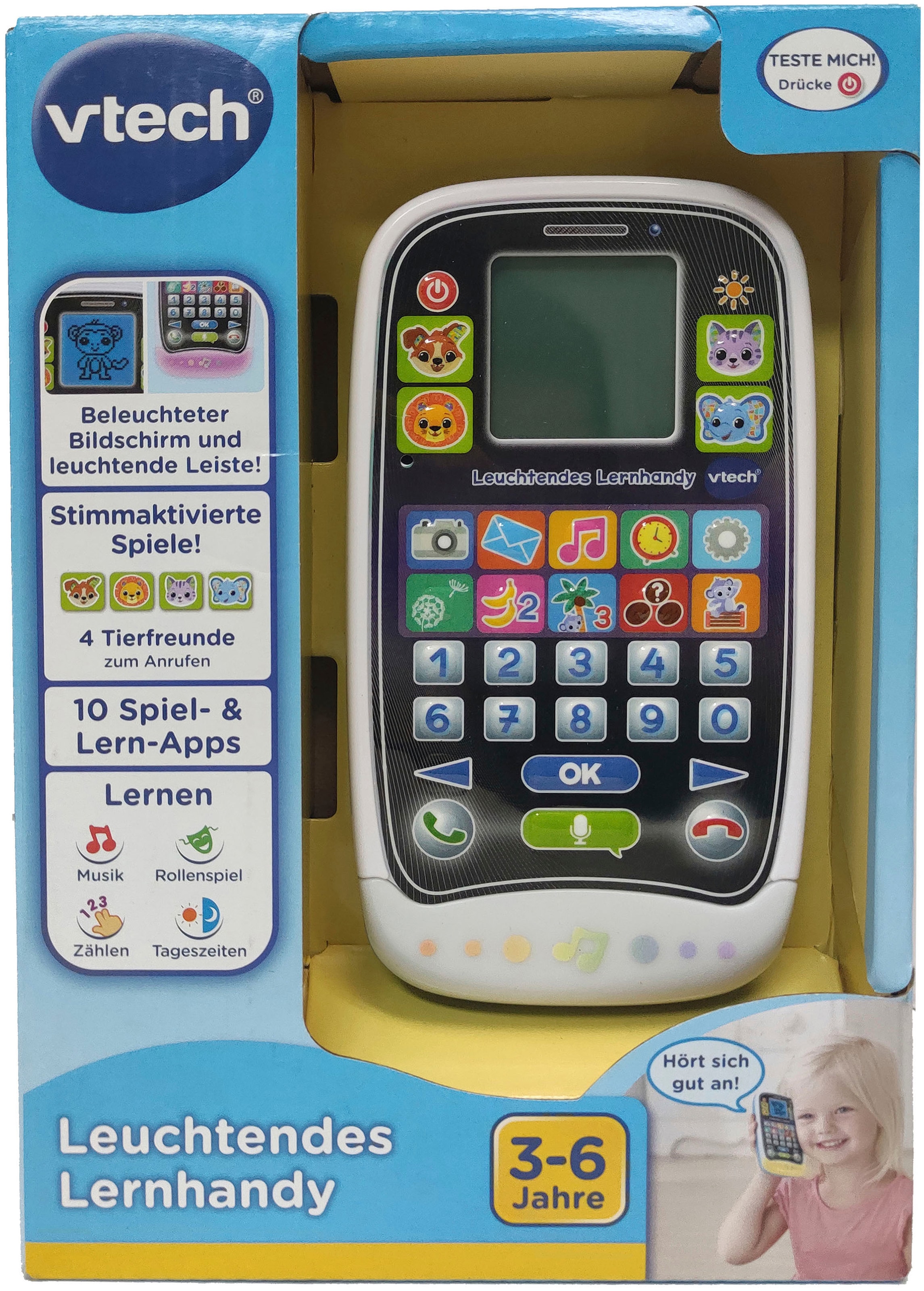 Vtech® Spiel-Smartphone »Vtech Baby, Leuchtendes Lernhandy«, mit Licht und Sound