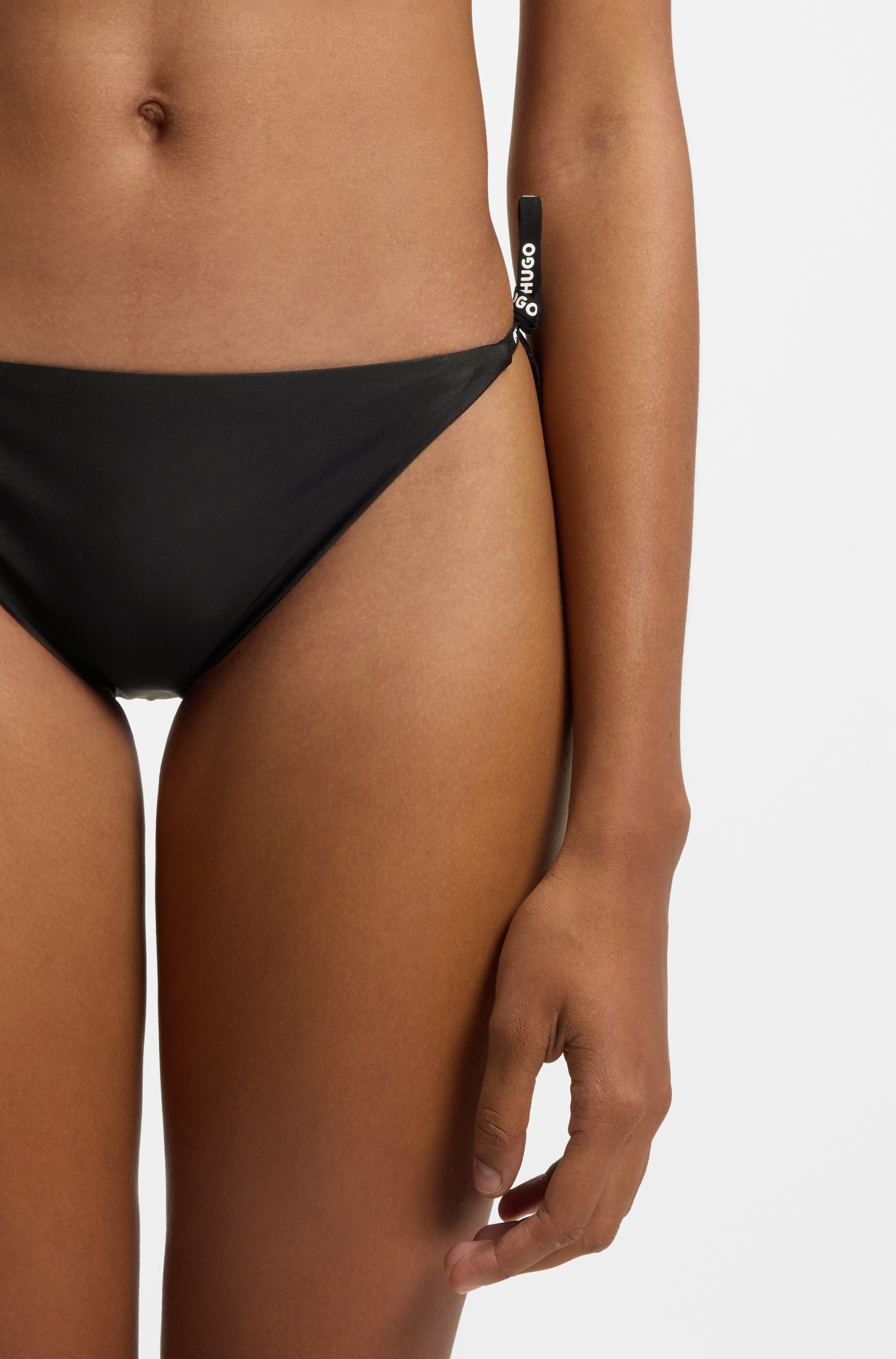 HUGO Underwear Bikini-Hose »Pure Side« mit Logobändern, normale Passform