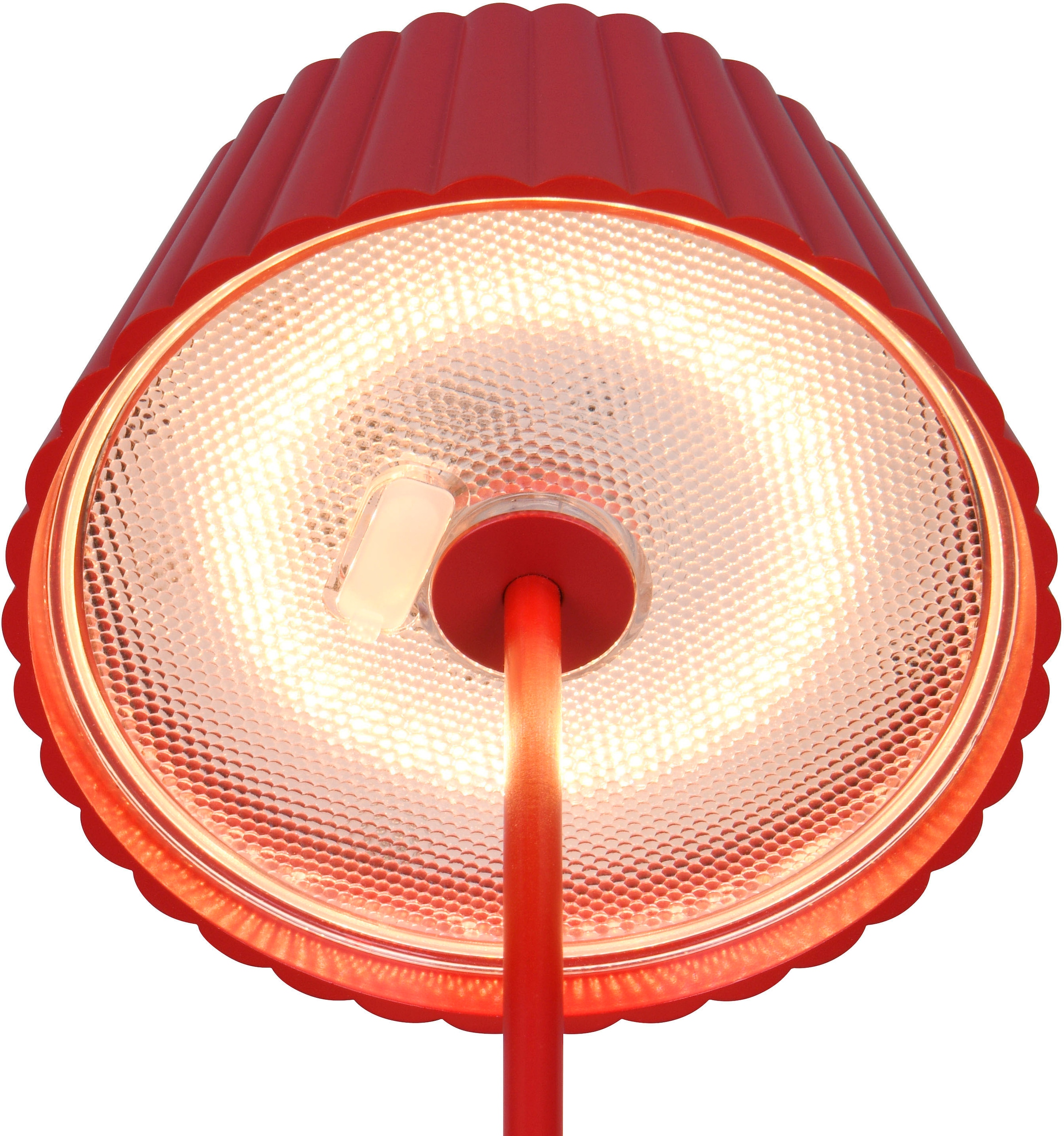 REALITY Leuchten LED Außen-Stehlampe »SUAREZ«, 1 flammig, Leuchtmittel LED-Board | LED fest integriert, Outdoor Akku Stehleuchte 123 cm, Touch-Dimmer, USB-C Anschluss, IP44