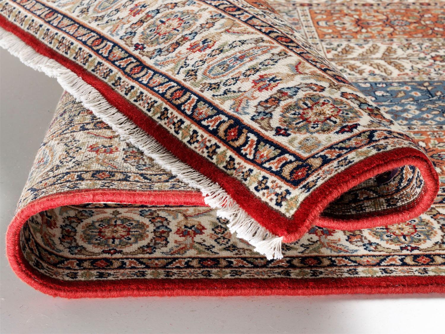 OCI DIE TEPPICHMARKE Orientteppich »Sarang Bakhtyari«, rechteckig, reine Wolle, hochwertig handgeknüpft, mit Fransen, Wohnzimmer