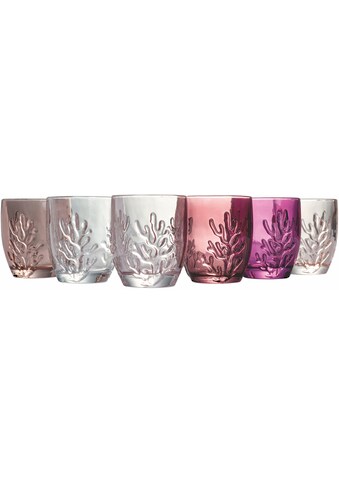 Gläser-Set »Coral Provence«, (Set, 6 tlg.), Wassergläser-Set, 6-teilig, Inhalt 340 ml