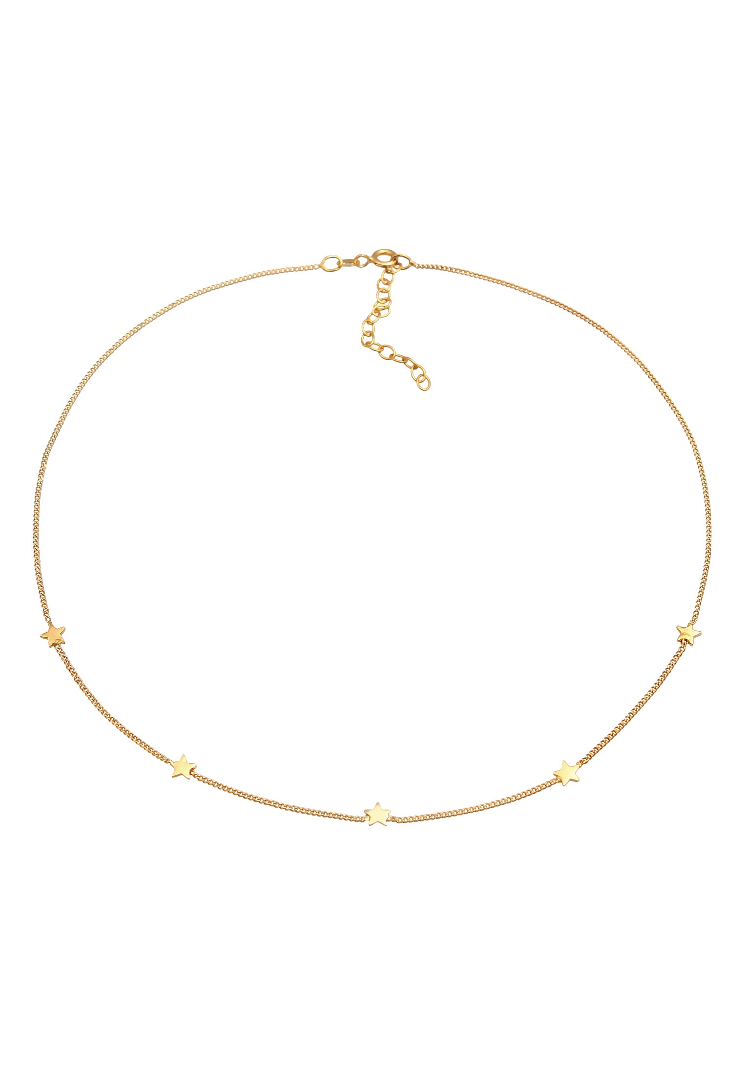Elli Choker »Halskette Choker Stern Astro Trend 925 Silber«