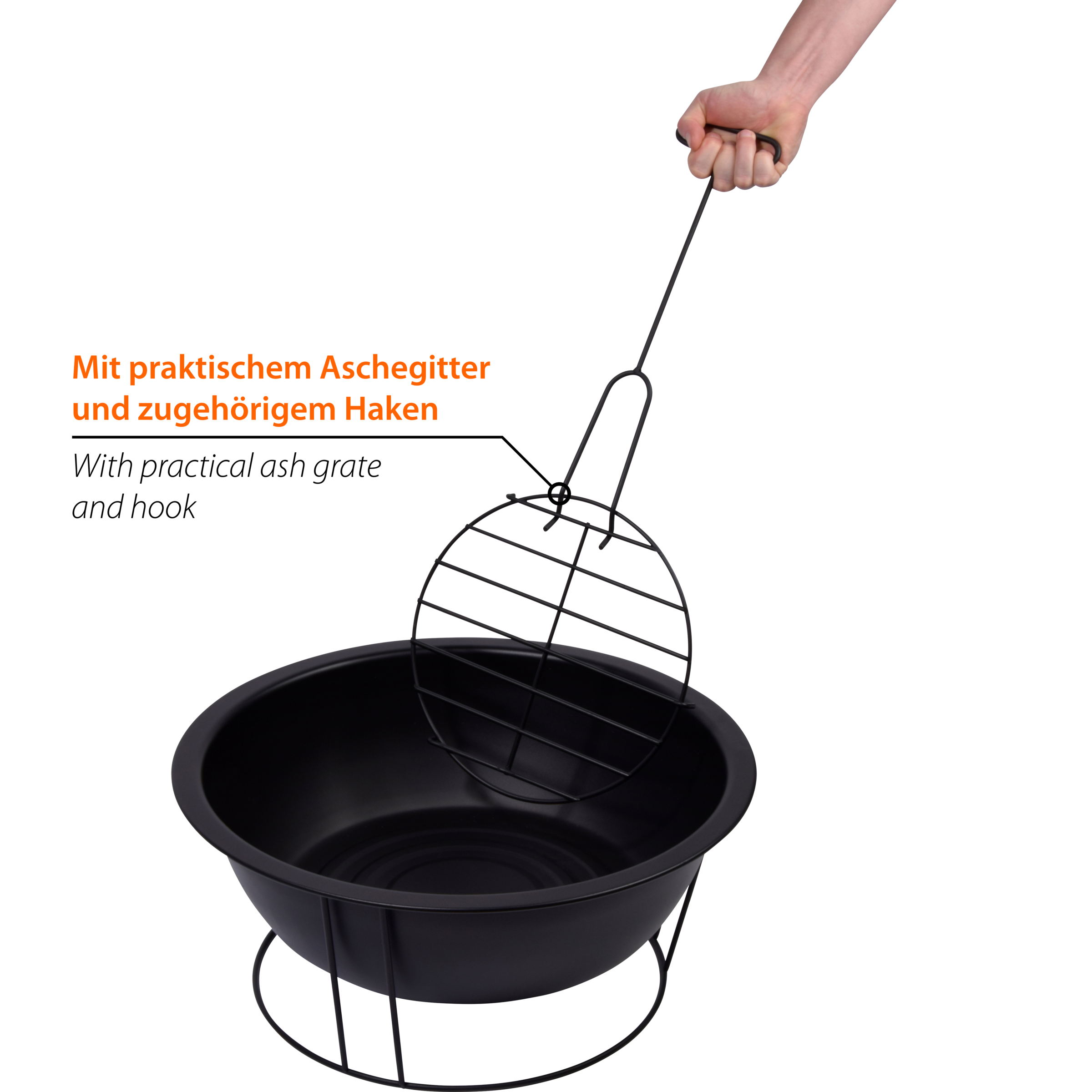 dobar Feuerkorb BxLxH: 52x52x23 cm