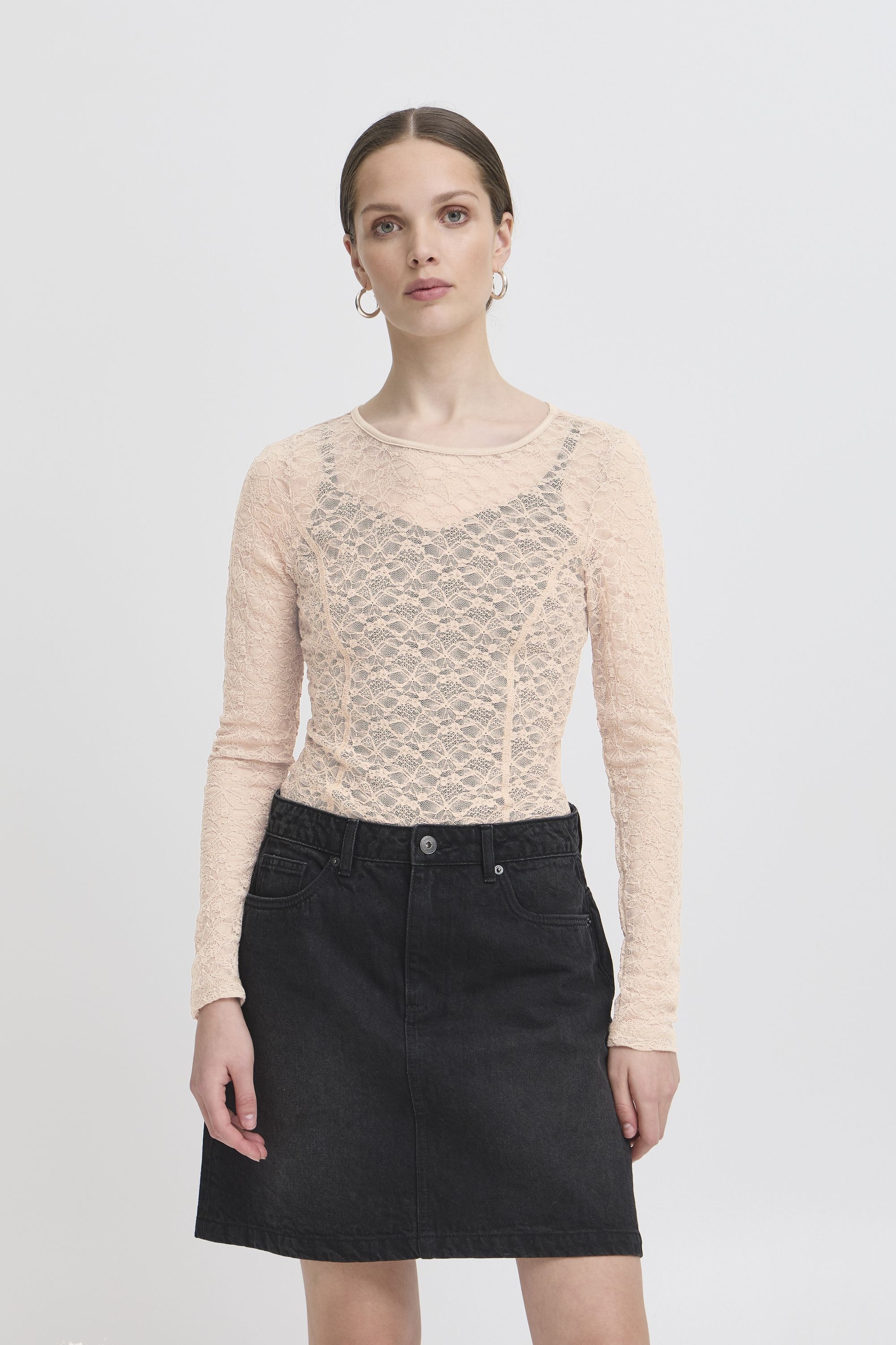 Ichi Sweatshirt »Langarmshirt IXLACEY«